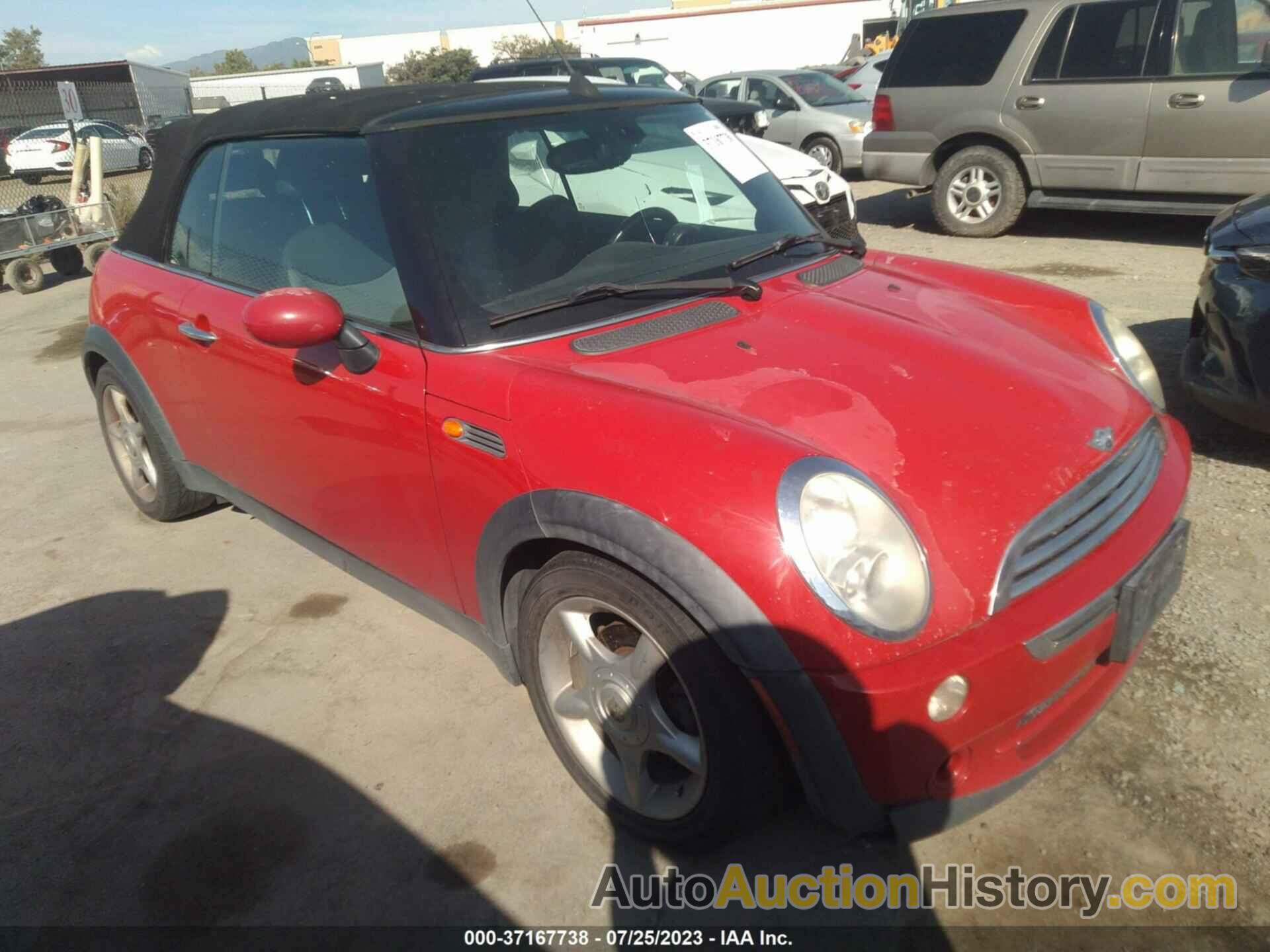 MINI COOPER CONVERTIBLE, WMWRF335X6TF64079