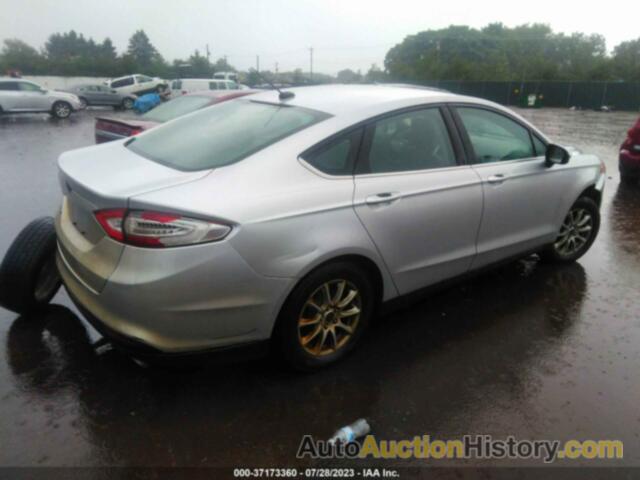 FORD FUSION S, 1FA6P0G77F5122851