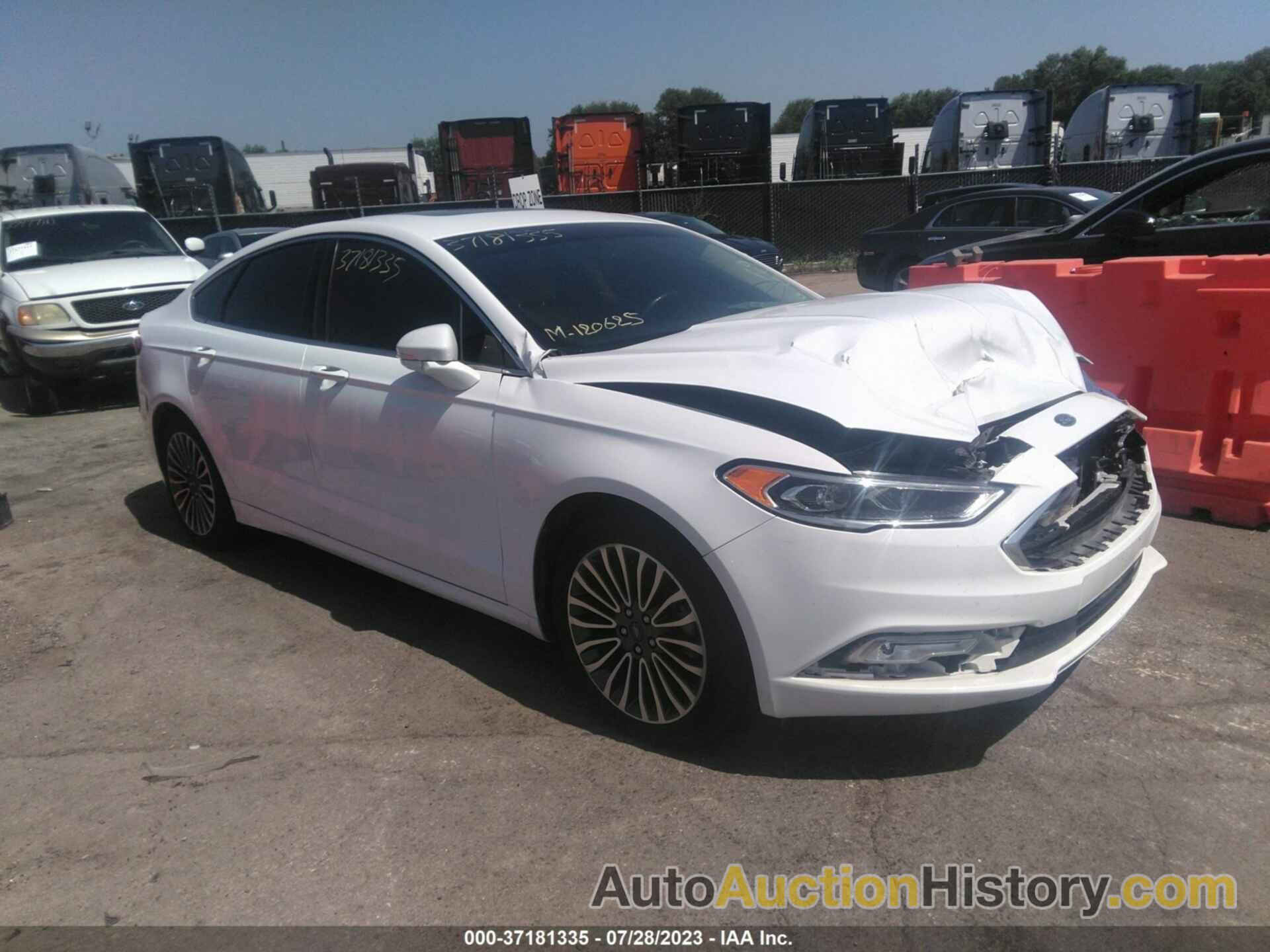 FORD FUSION TITANIUM, 3FA6P0D95JR188293