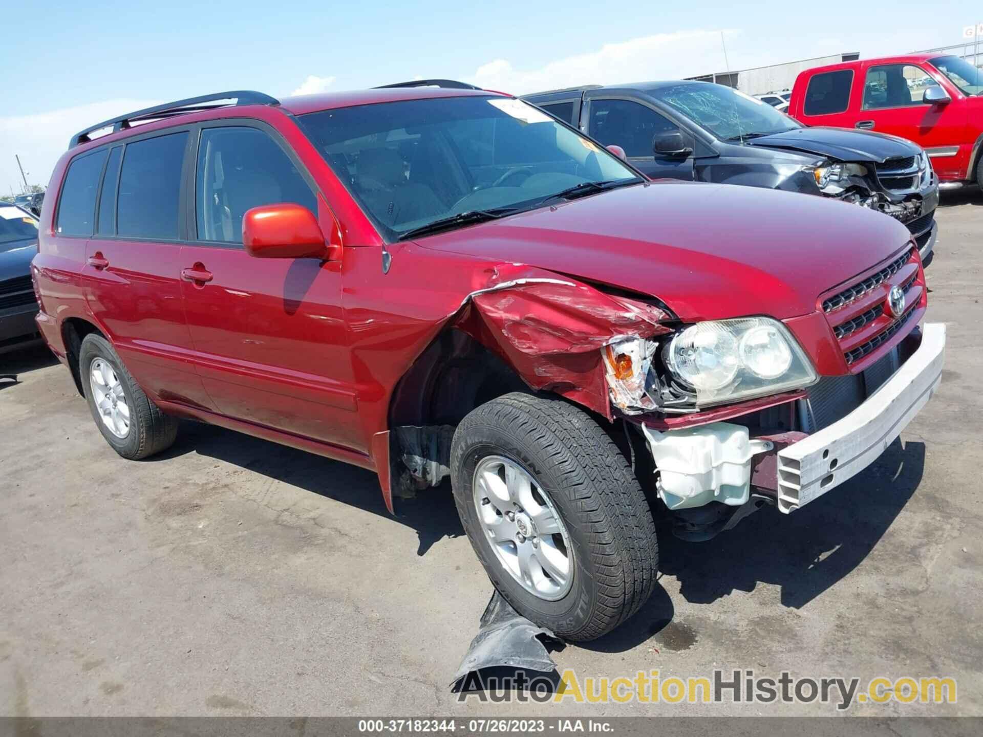 TOYOTA HIGHLANDER, JTEGF21A820042480