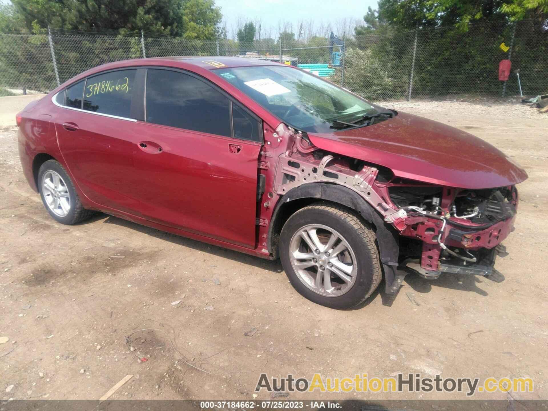 CHEVROLET CRUZE LT, 1G1BE5SM8H7280916