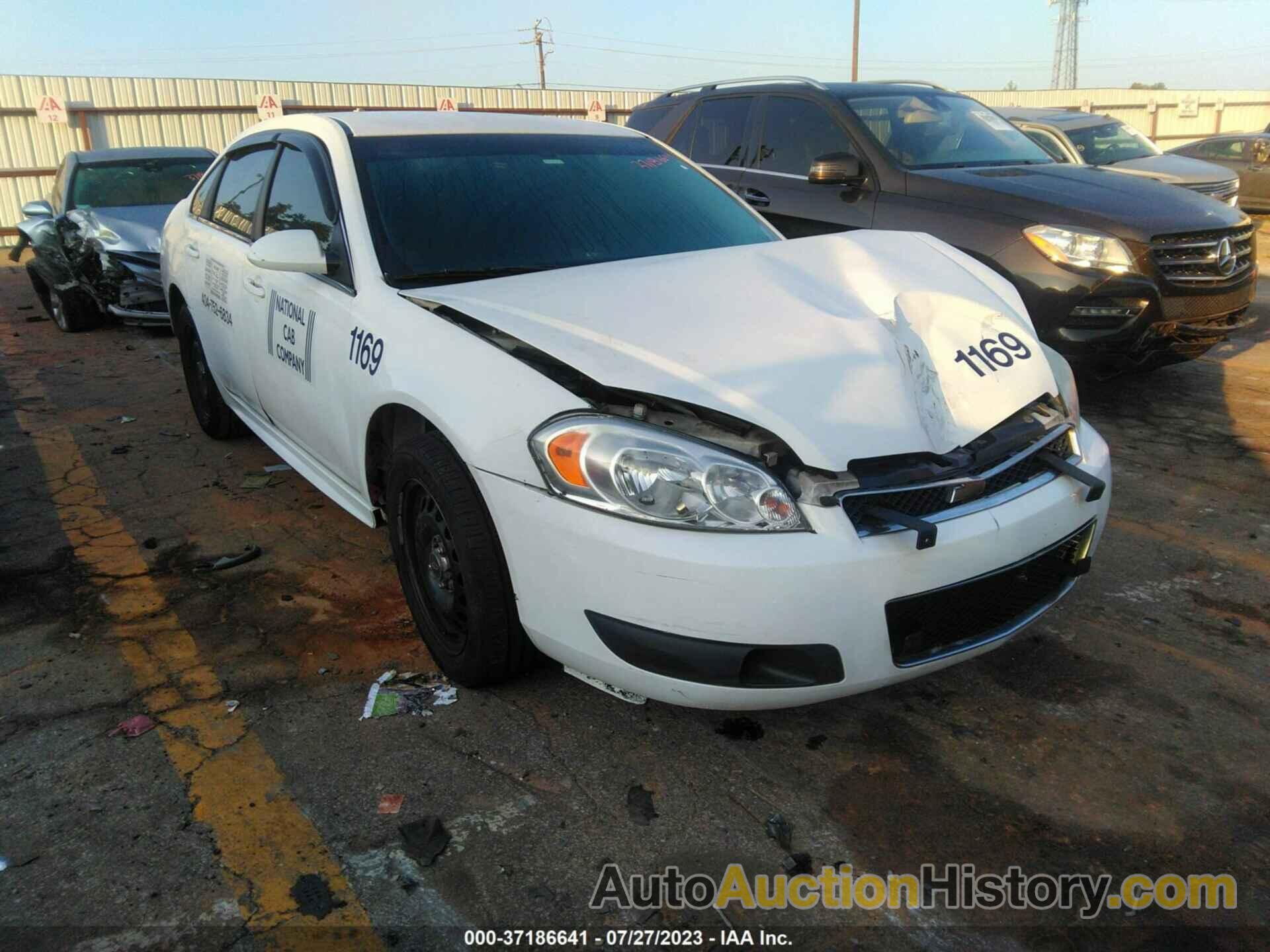 CHEVROLET IMPALA LIMITED POLICE POLICE, 2G1WD5E32G1131064