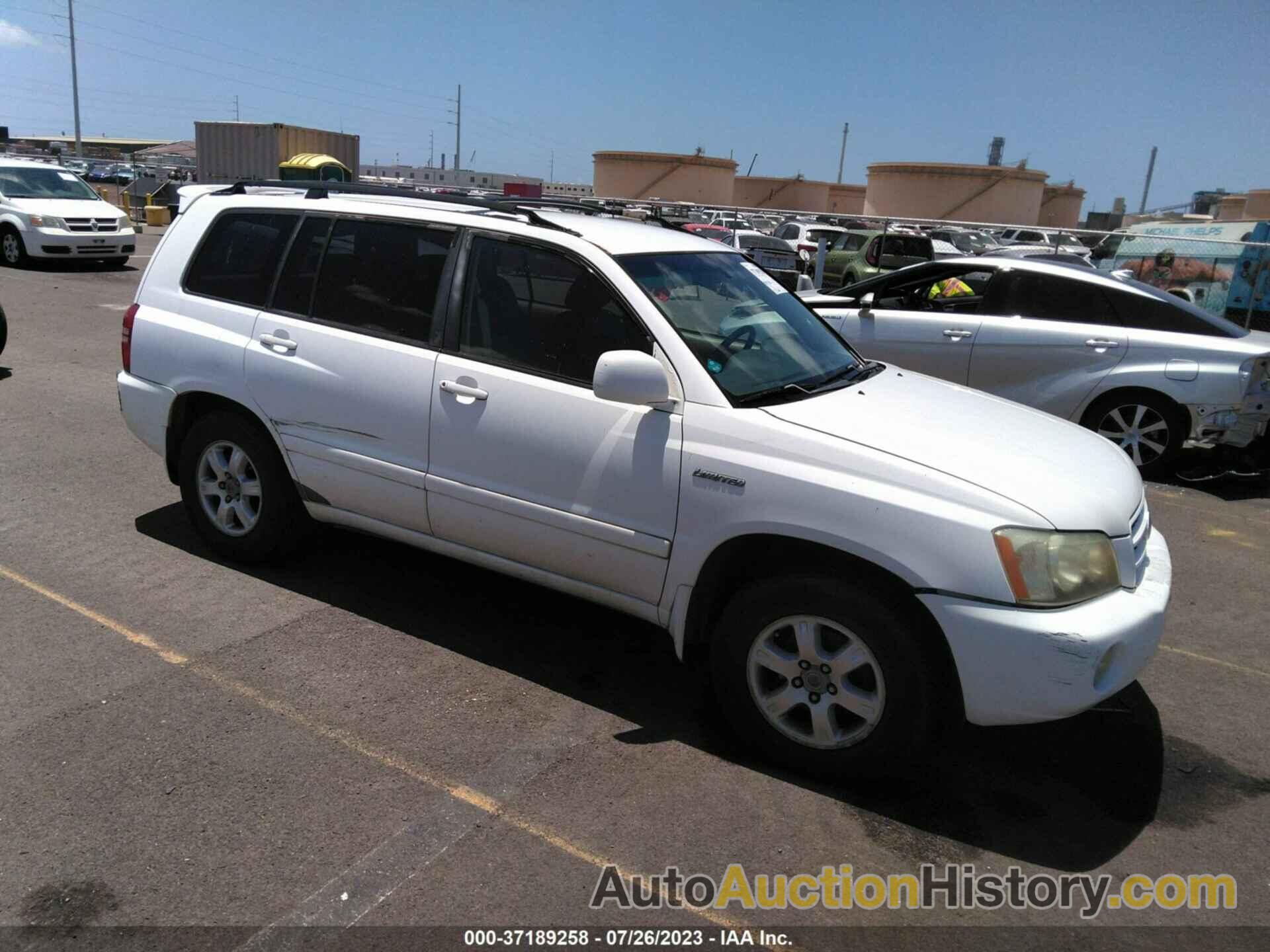 TOYOTA HIGHLANDER, JTEGF21A420029158