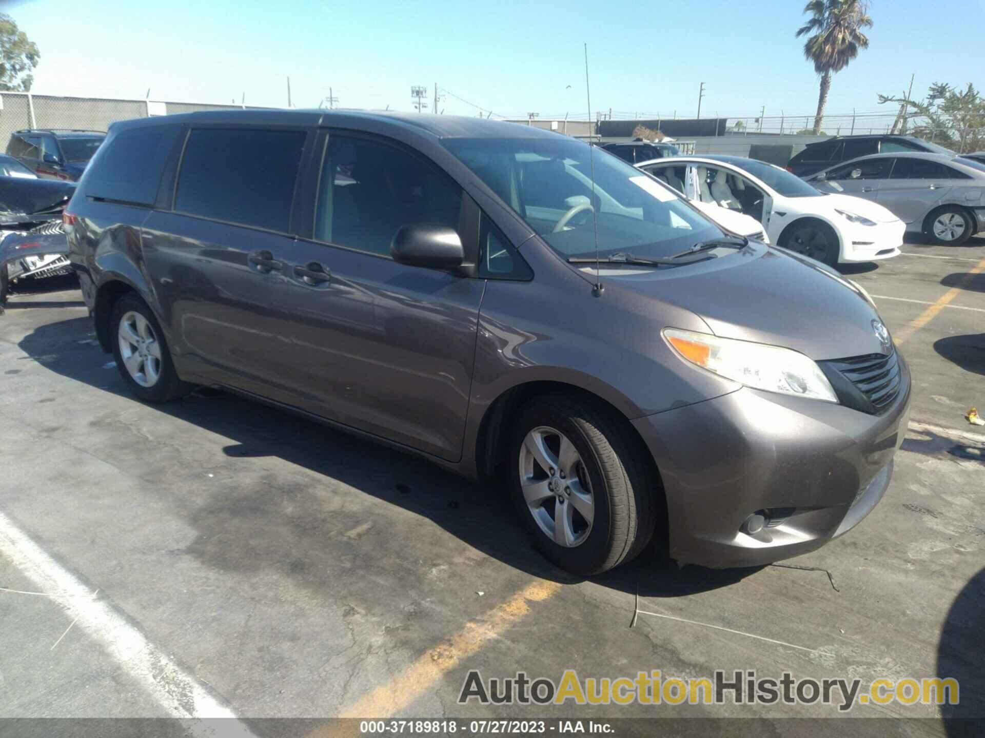 TOYOTA SIENNA, 5TDKA3DCXBS007808