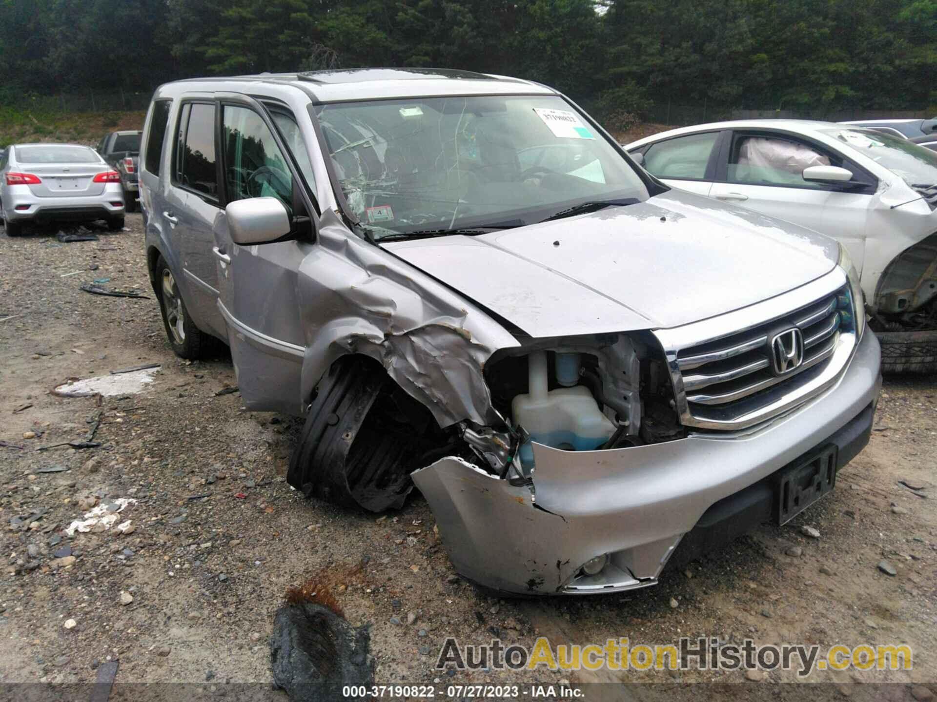 HONDA PILOT EXL, 5FNYF4H56FB045169