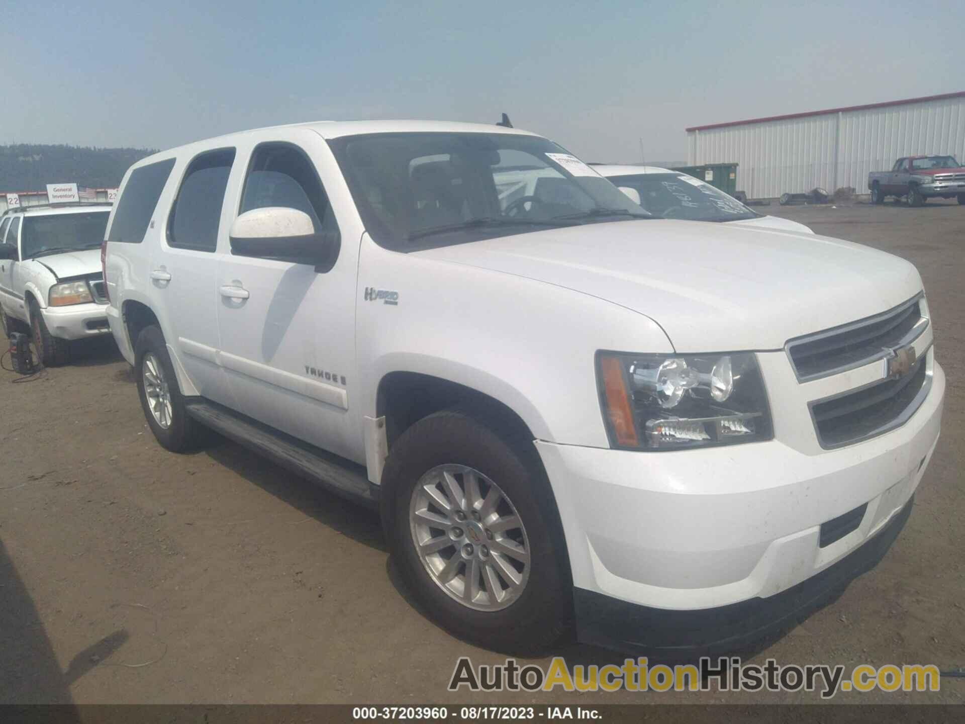 CHEVROLET TAHOE HYBRID, 1GNFK13508R272743