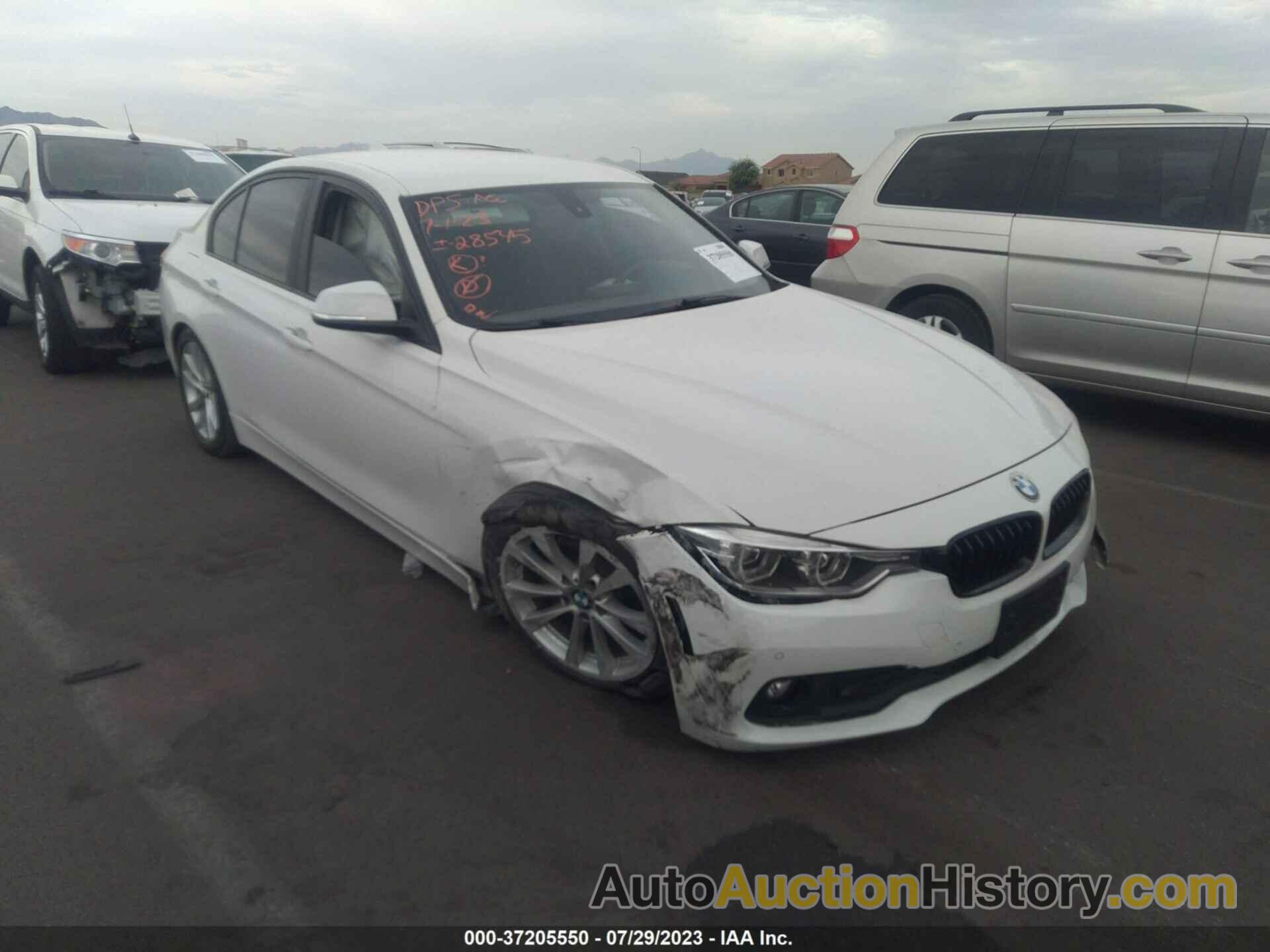 BMW 3 SERIES 320I, WBA8E1G33HNU17330