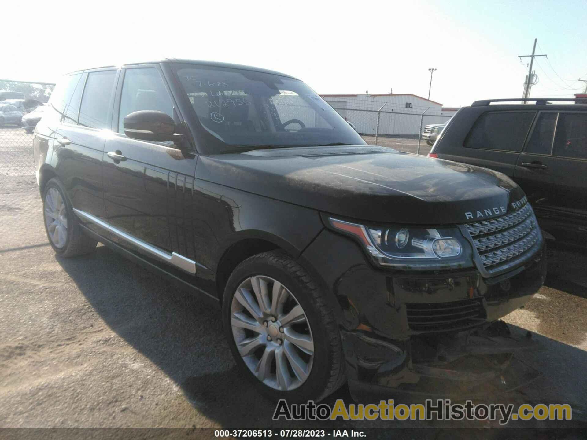 LAND ROVER RANGE ROVER SUPERCHARGED, SALGS2TF3FA212956