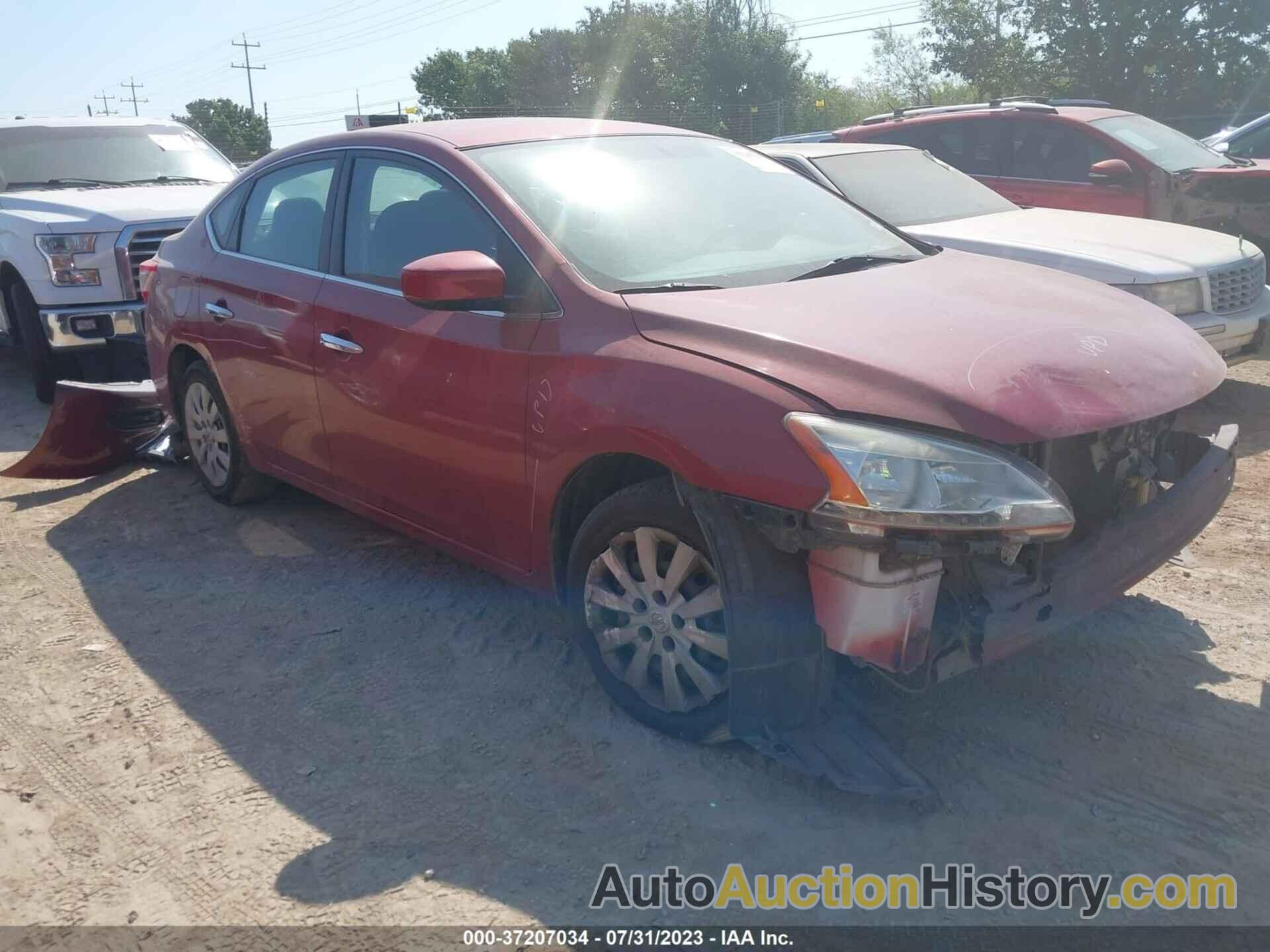 NISSAN SENTRA S/FE+ S/SV/FE+ SV/SR/SL, 3N1AB7AP6EY238163