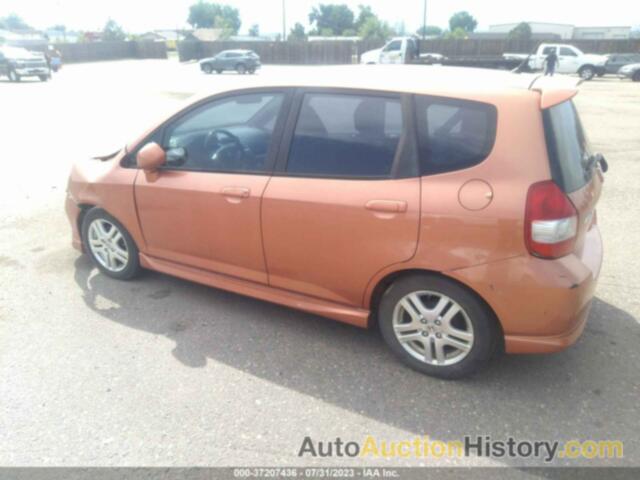 HONDA FIT SPORT, JHMGD38638S009996