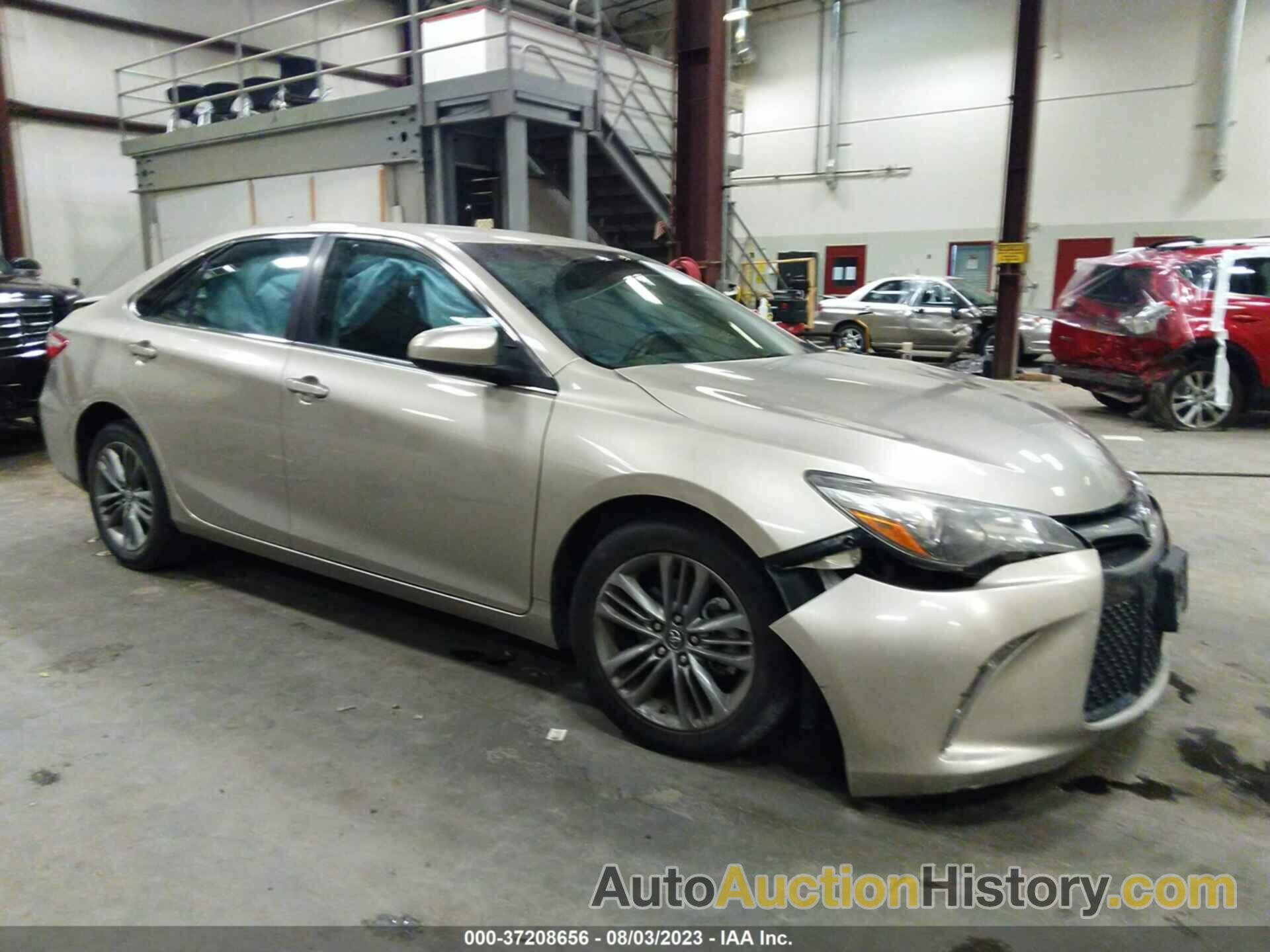 TOYOTA CAMRY XLE/SE/LE/XSE, 4T1BF1FK1GU225788