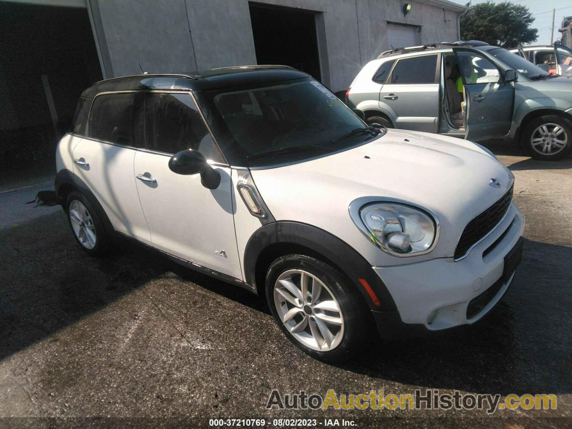 MINI COOPER COUNTRYMAN S, WMWZC5C55CWL56882