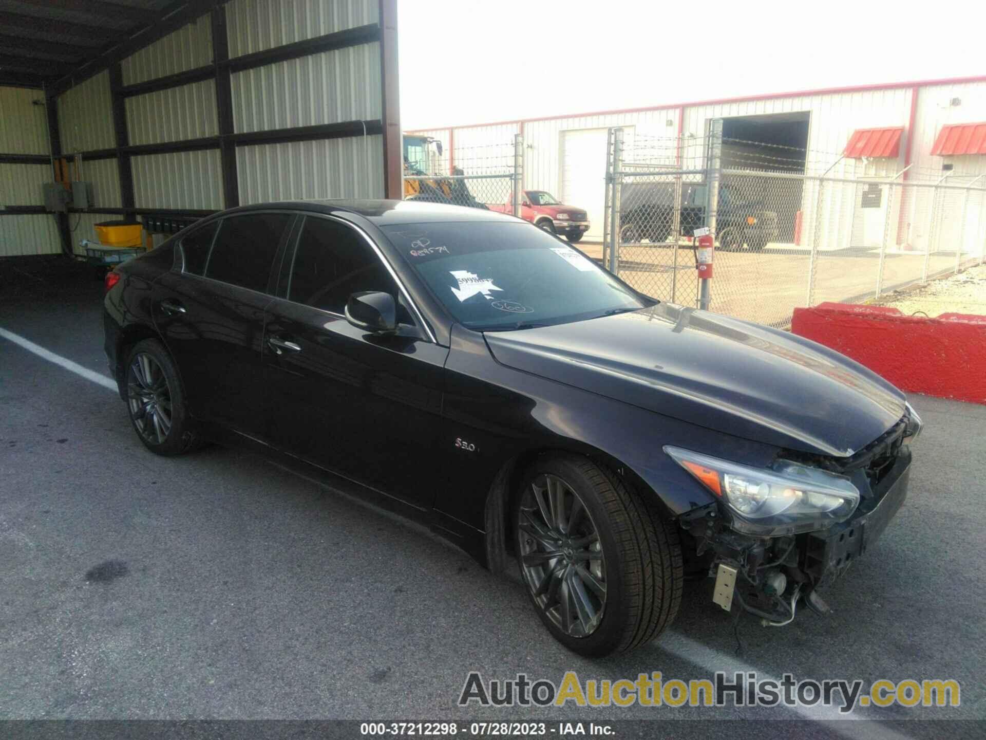 INFINITI Q50 3.0T RED SPORT 400, JN1FV7AR9GM450589