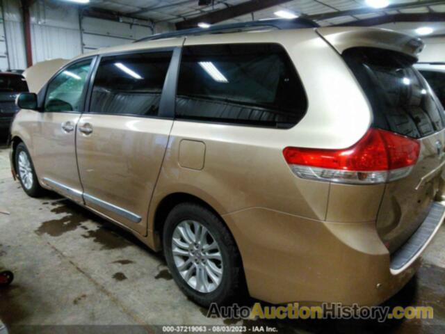 TOYOTA SIENNA XLE V6 8 PASSENGER, 5TDYK3DC8ES481770