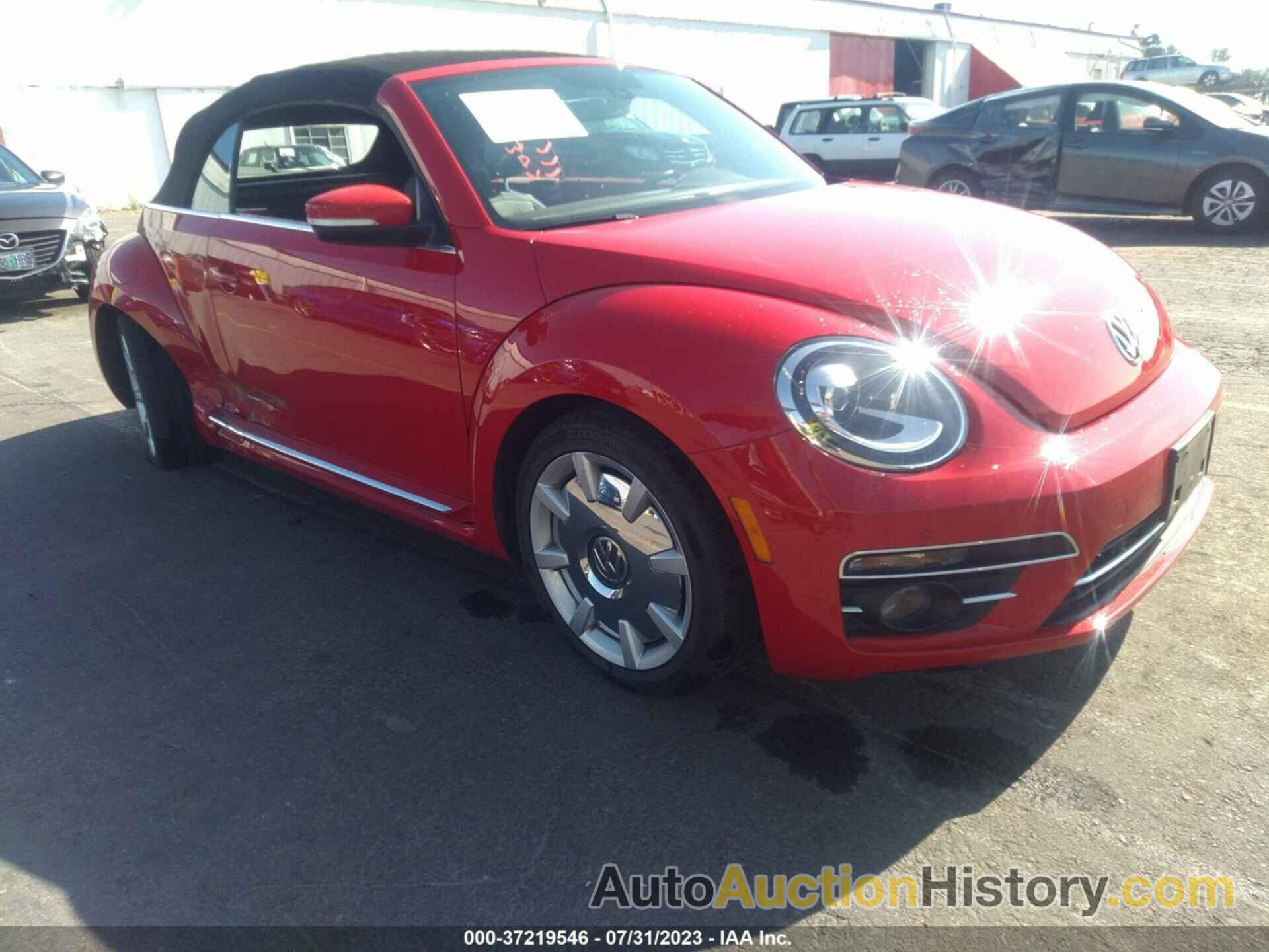 VOLKSWAGEN BEETLE CONVERTIBLE S/SE, 3VW5DAAT8KM510313