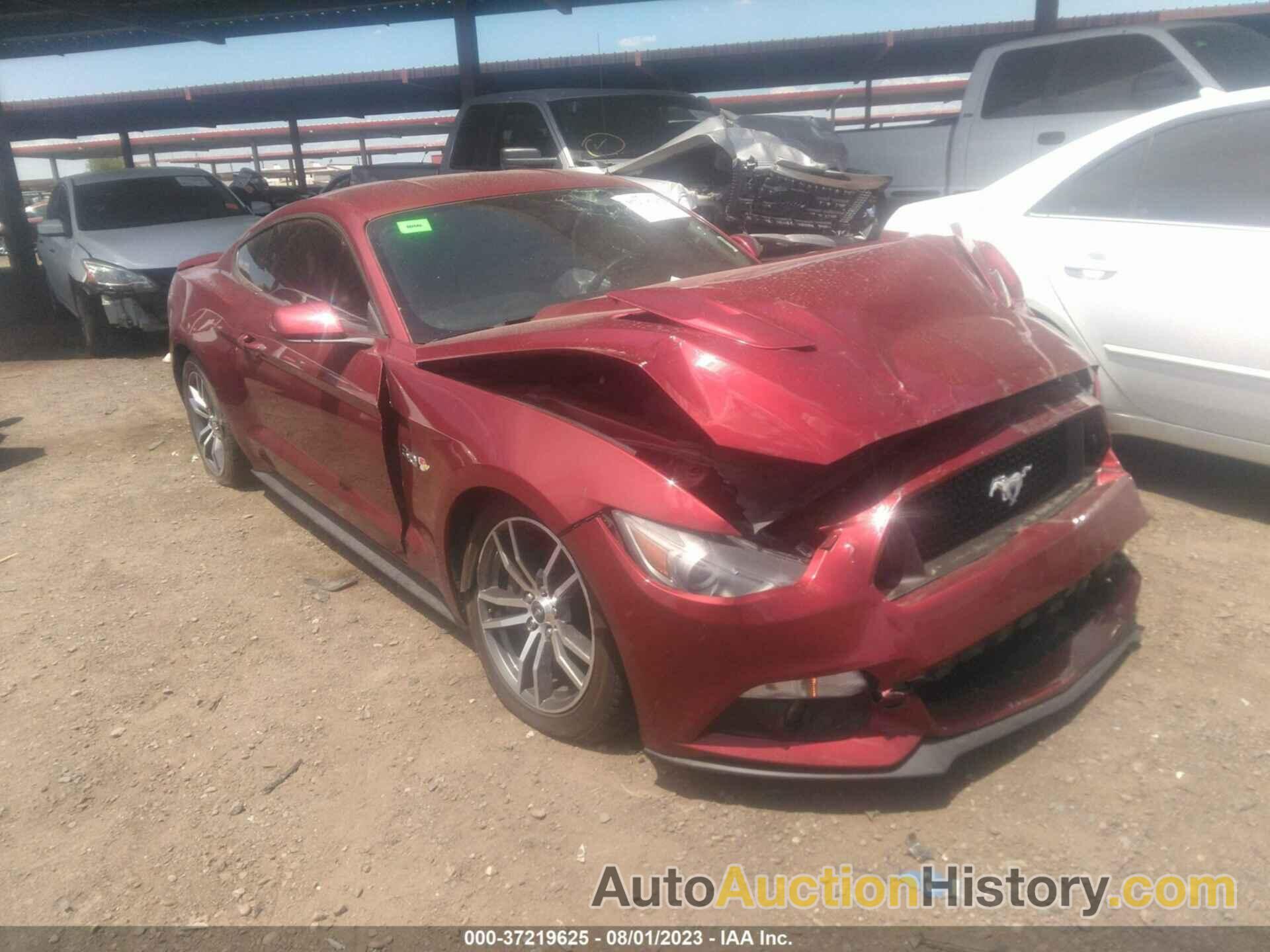 FORD MUSTANG GT, 1FA6P8CF7F5392139