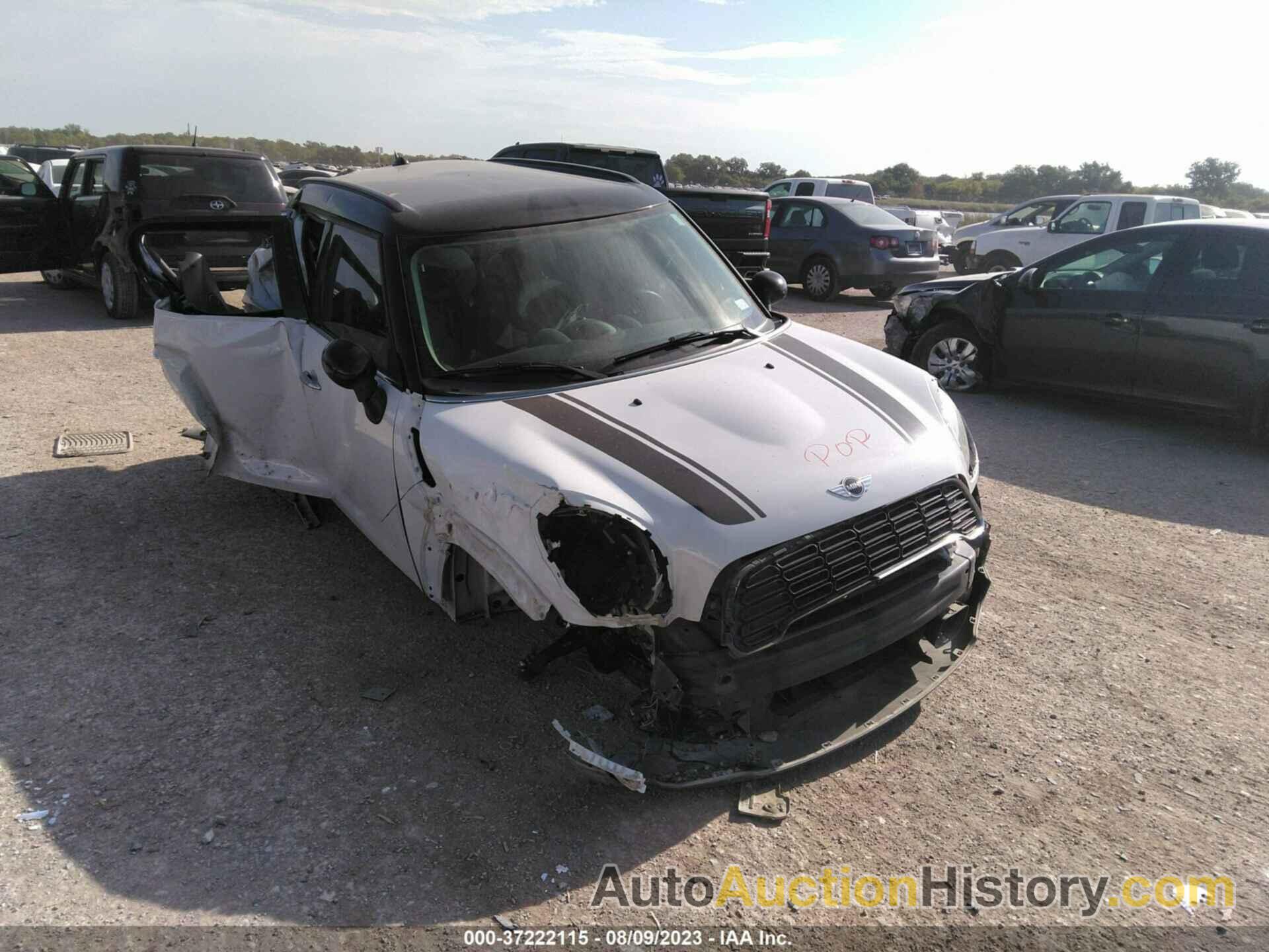 MINI COOPER COUNTRYMAN S, WMWZC3C53CWL85429