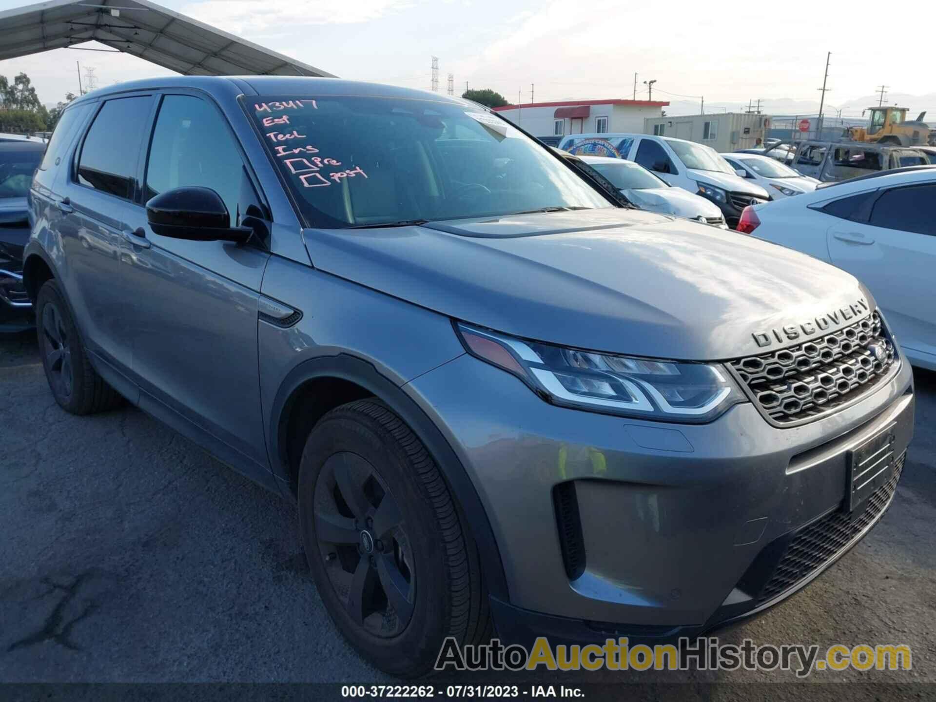LAND ROVER DISCOVERY SPORT S, SALCJ2FX5NH912540