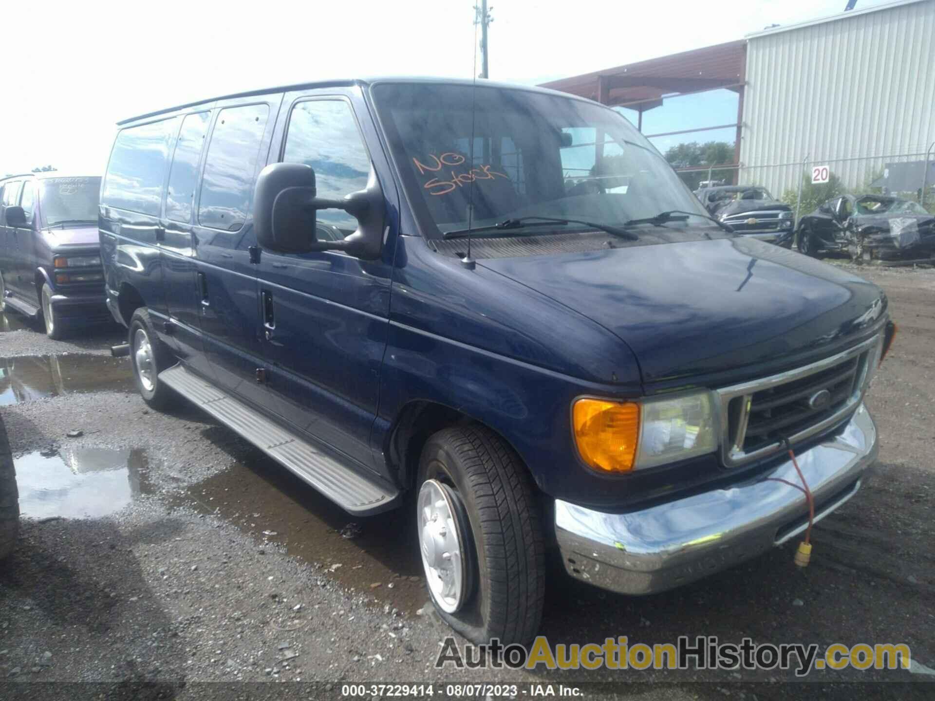 FORD ECONOLINE WAGON XL/XLT, 1FBNE31P57DA77801