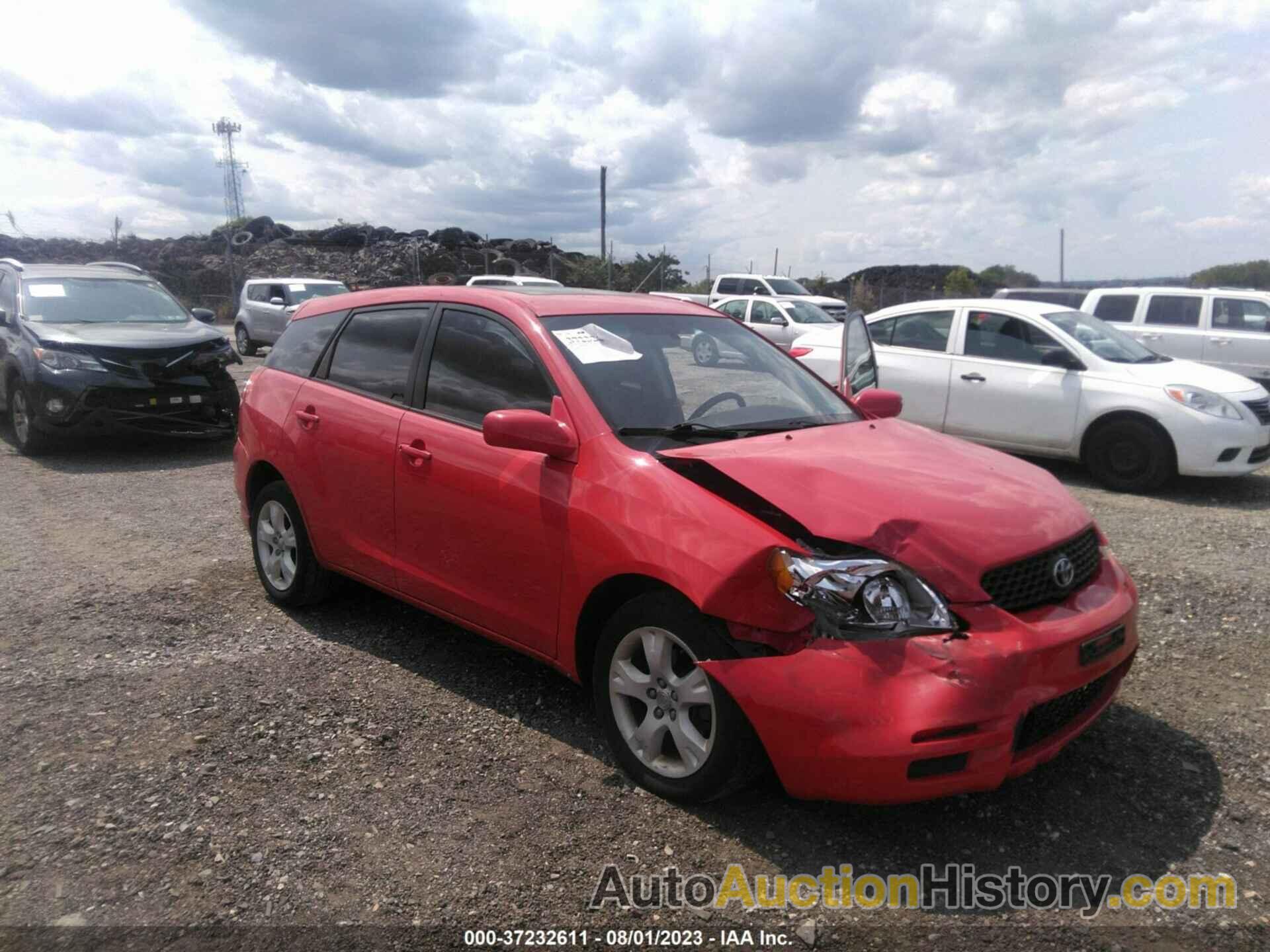 TOYOTA COROLLA MATRIX XR, 2T1KR32EX4C250205