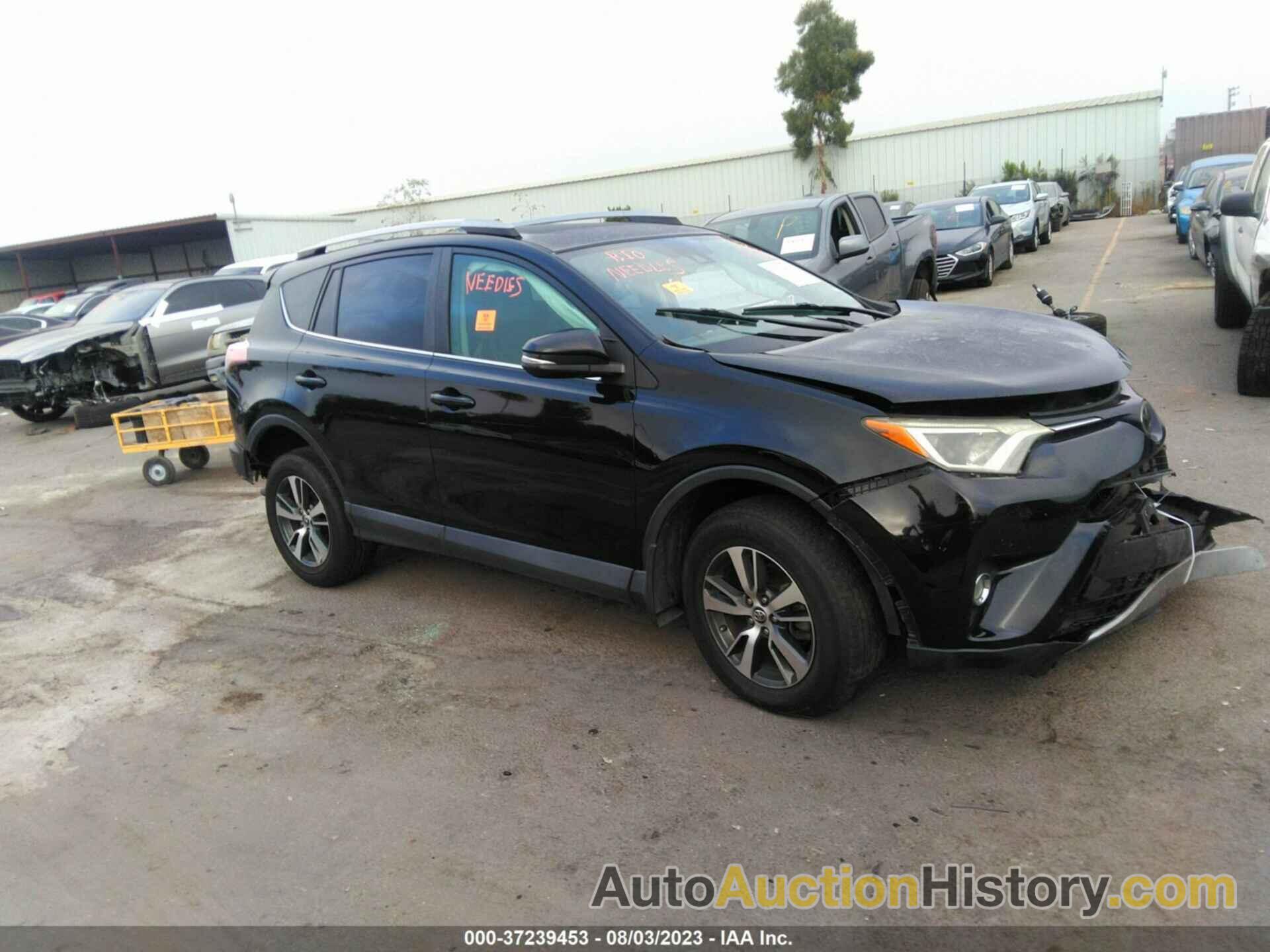 TOYOTA RAV4 XLE, 2T3WFREV6HW376789