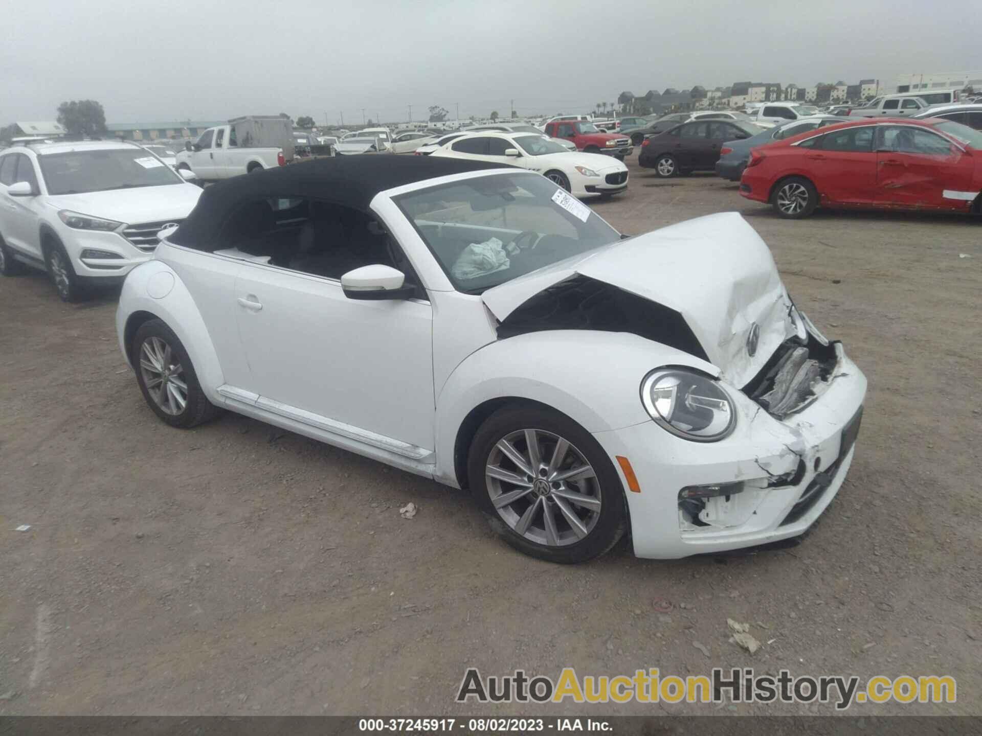 VOLKSWAGEN BEETLE CONVERTIBLE S/COAST/SE, 3VW5DAAT6JM505853