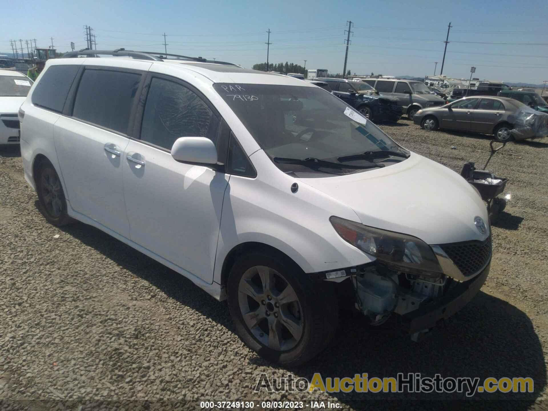 TOYOTA SIENNA SE, 5TDXK3DC4ES421593