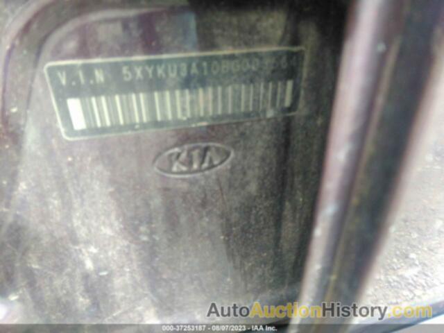 KIA SORENTO EX, 5XYKU3A10BG003564