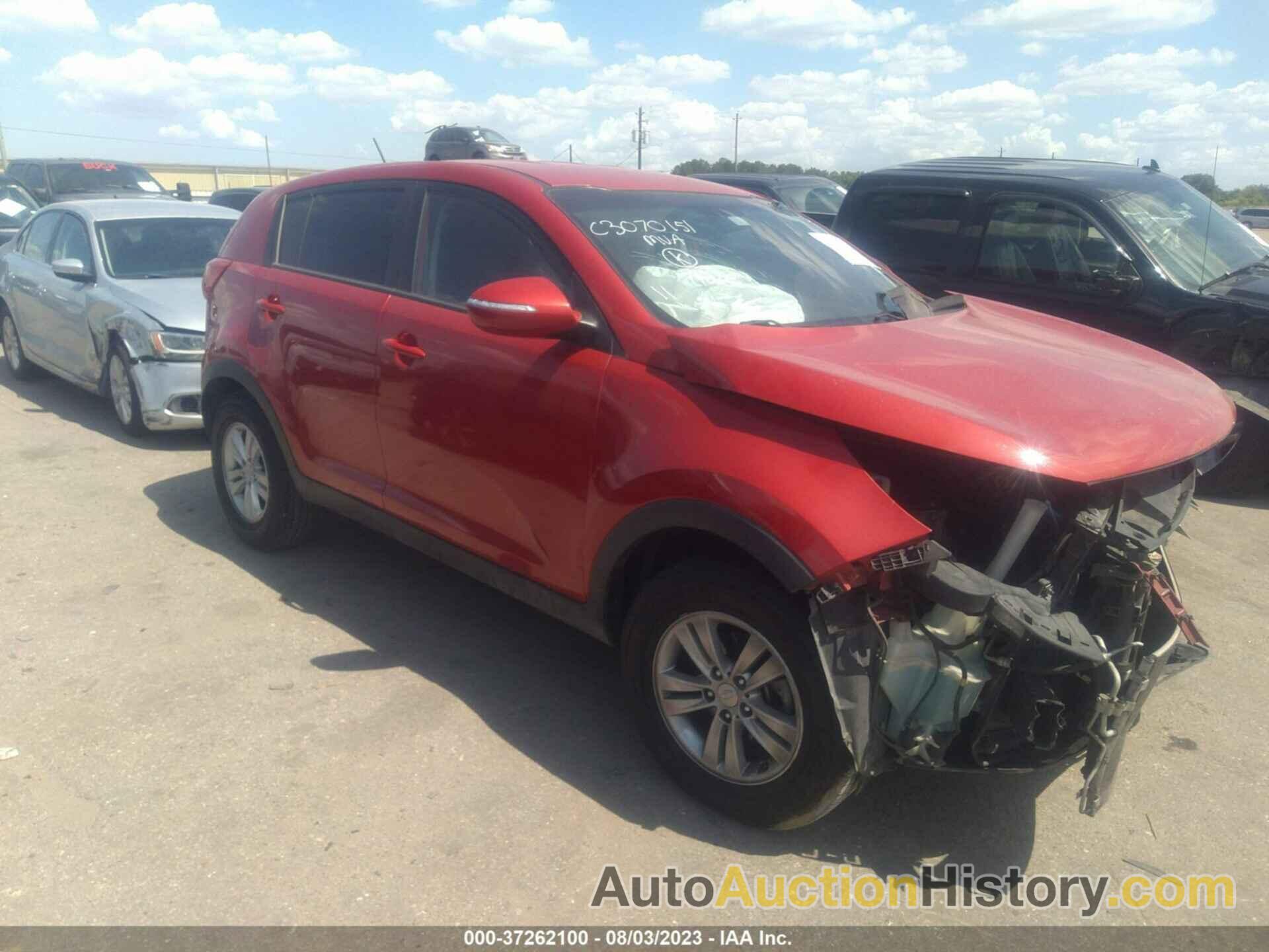 KIA SPORTAGE LX, KNDPB3A21B7084138