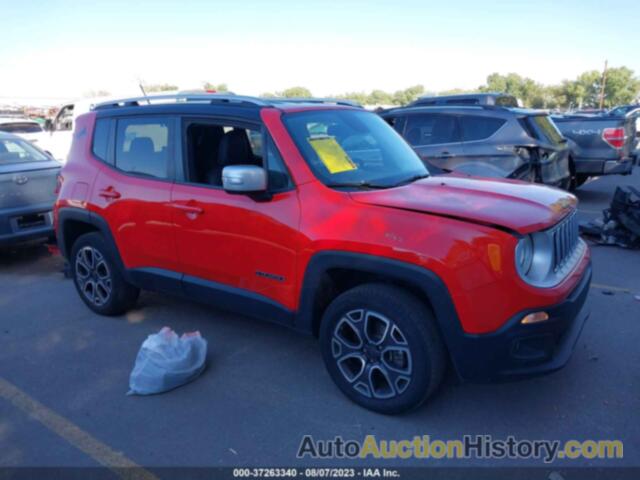 JEEP RENEGADE LIMITED, ZACCJBDT4GPC48556