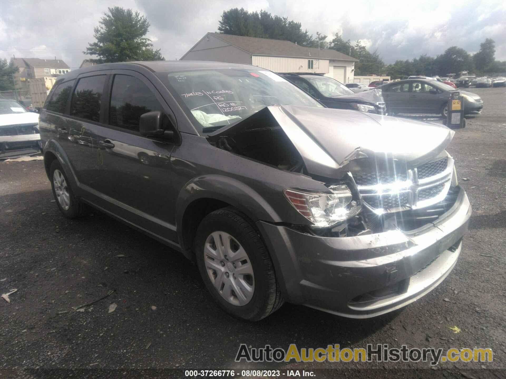 DODGE JOURNEY AMERICAN VALUE PKG, 3C4PDCAB8DT687838