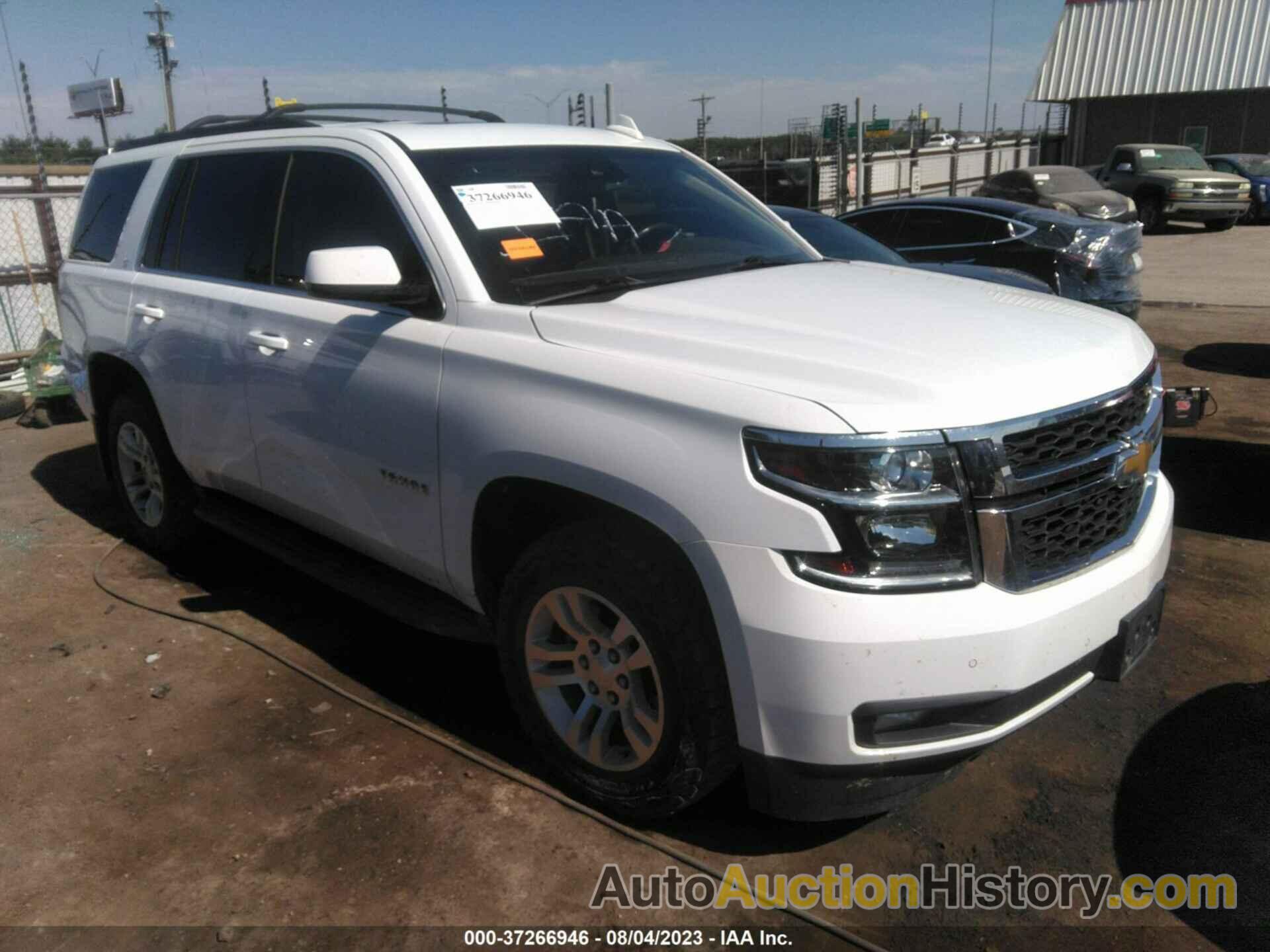 CHEVROLET TAHOE LT, 1GNSKBKC3GR307505