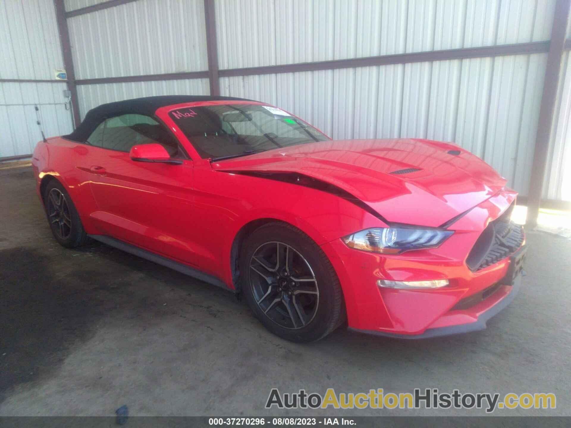 FORD MUSTANG ECOBOOST, 1FATP8UH3K5181730