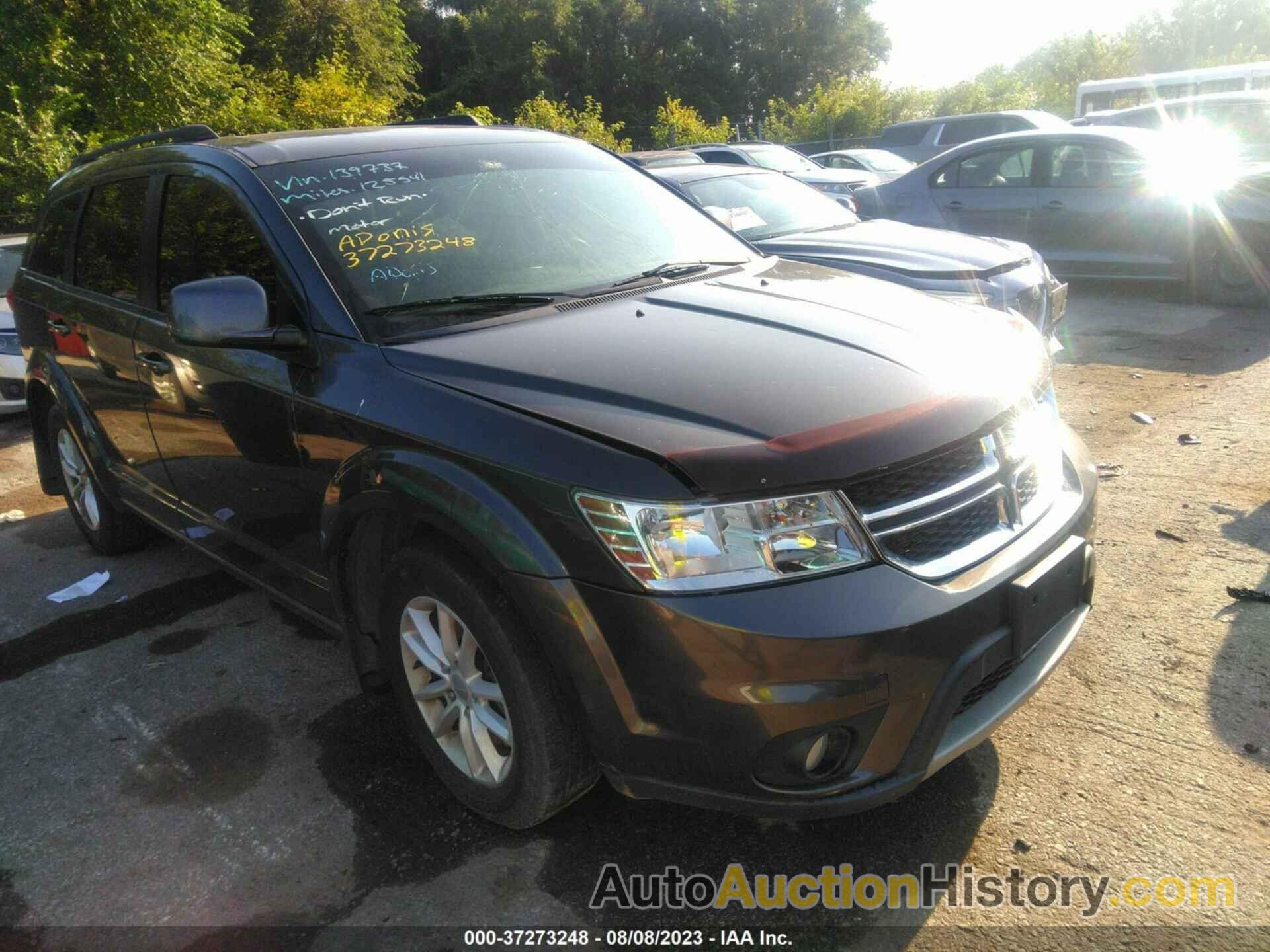 DODGE JOURNEY SXT, 3C4PDCBB9GT139737