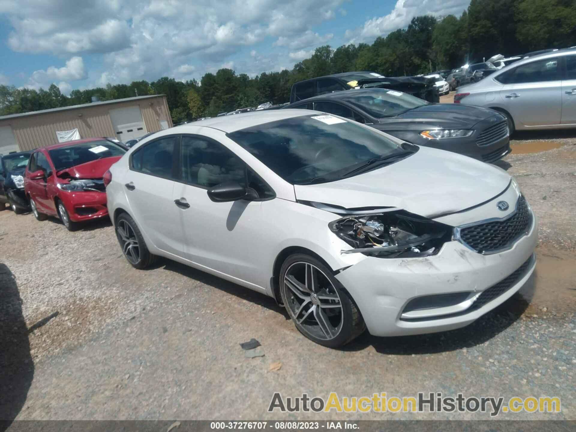 KIA FORTE LX, KNAFK4A63F5404756