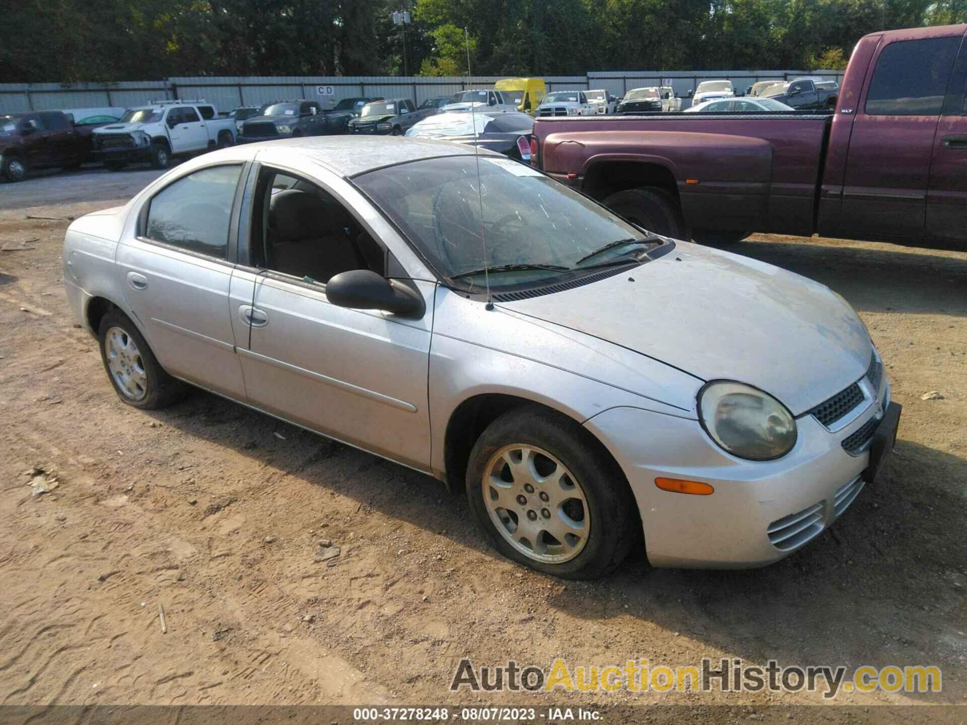 DODGE NEON SXT, 1B3ES56C04D607708