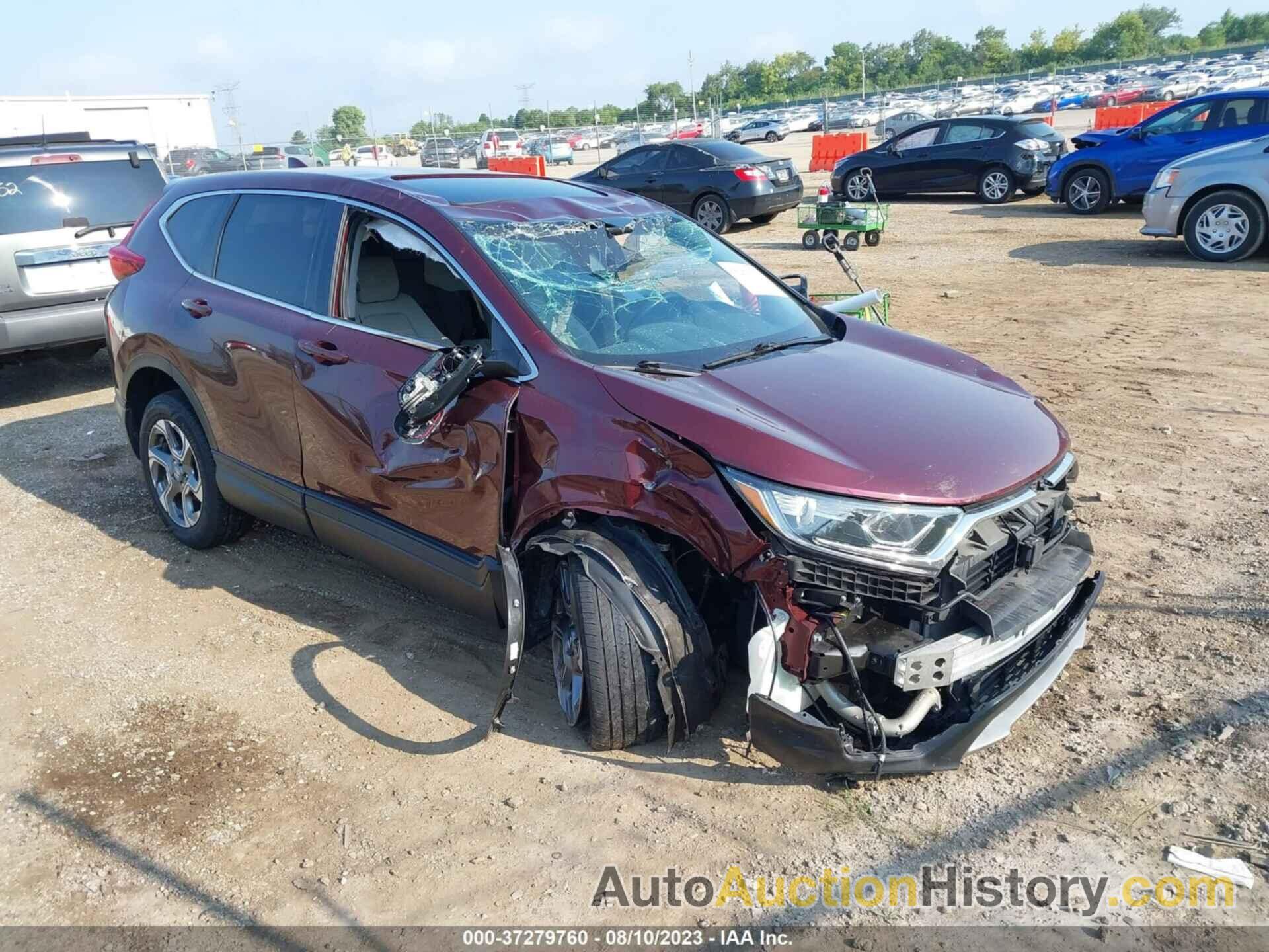 HONDA CR-V EX-L, 5J6RW2H82KL024761