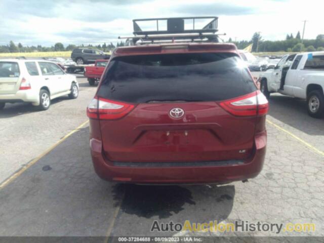 TOYOTA SIENNA LE 8 PASSENGER, 5TDKZ3DC5JS932360