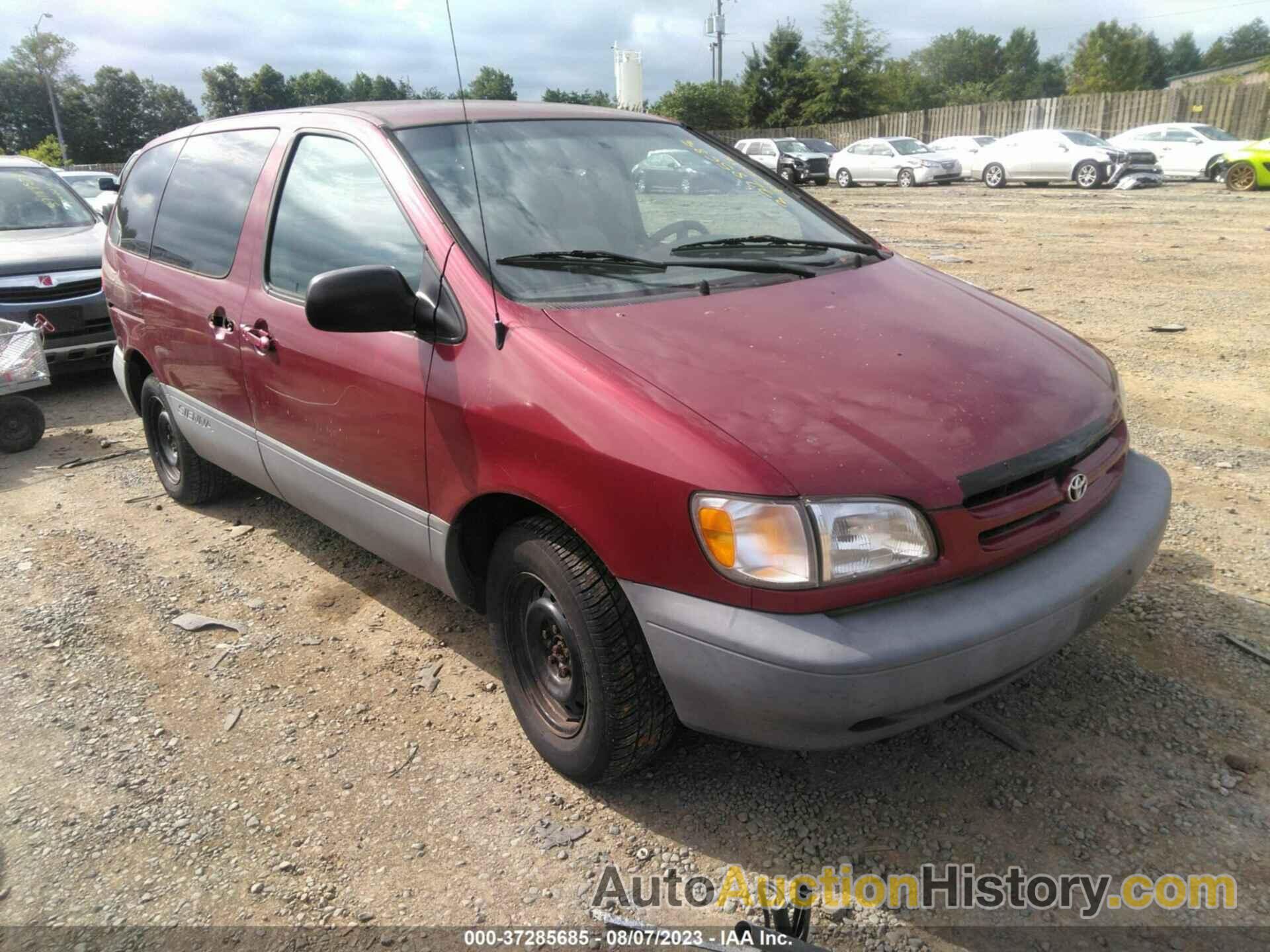 TOYOTA SIENNA CE, 4T3GF19C3YU246127