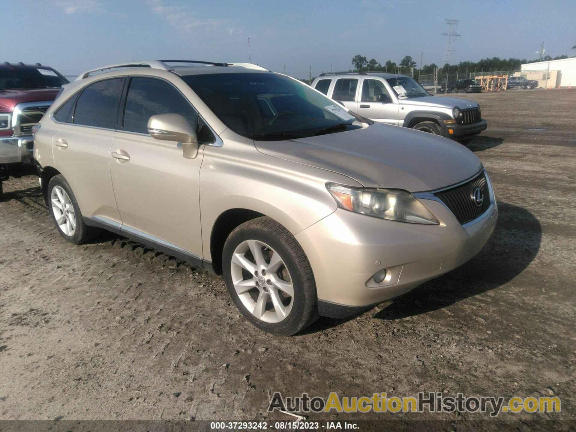 LEXUS RX 350, 2T2ZK1BA0CC075302