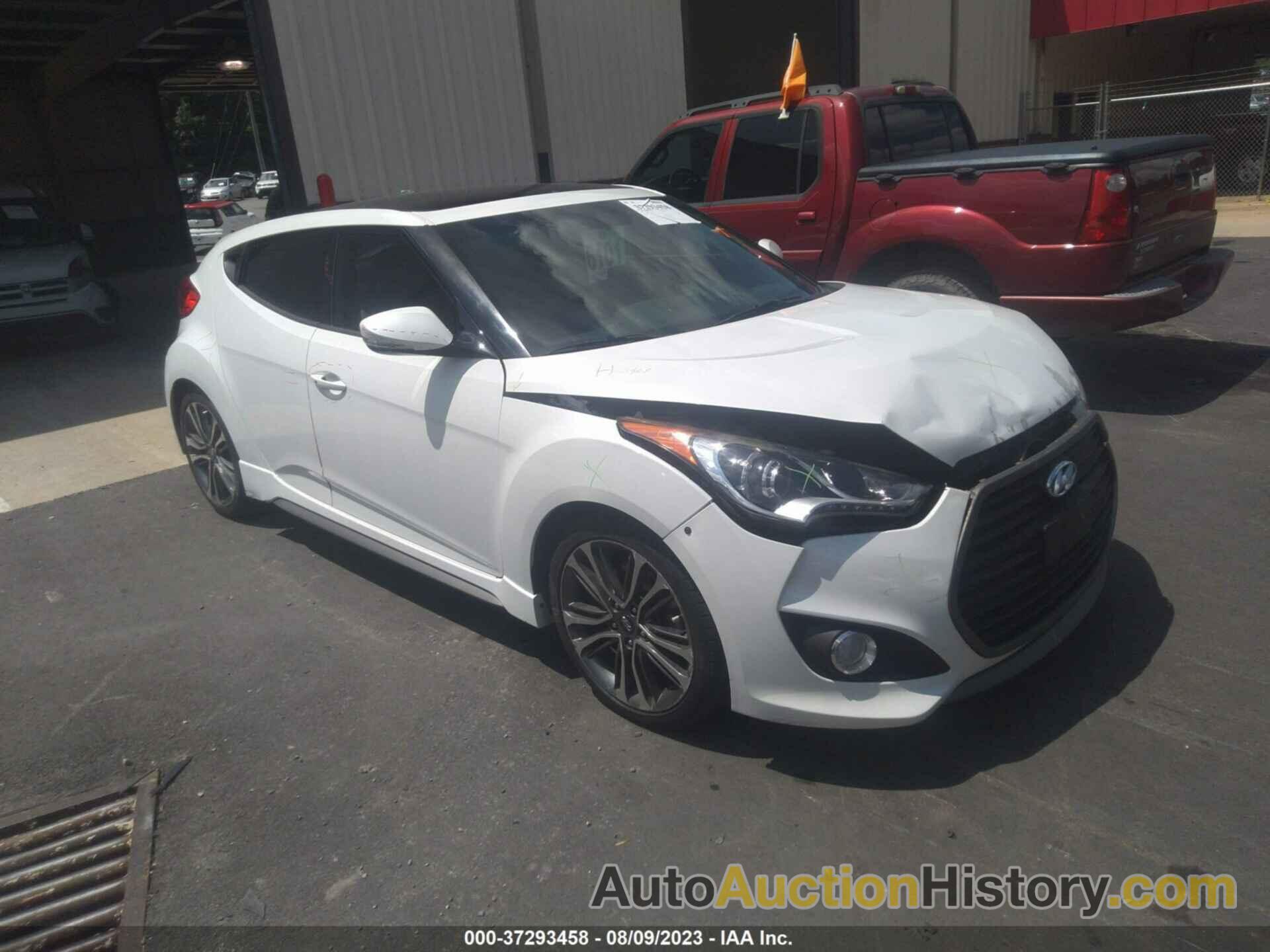 HYUNDAI VELOSTER TURBO, KMHTC6AE8GU287362