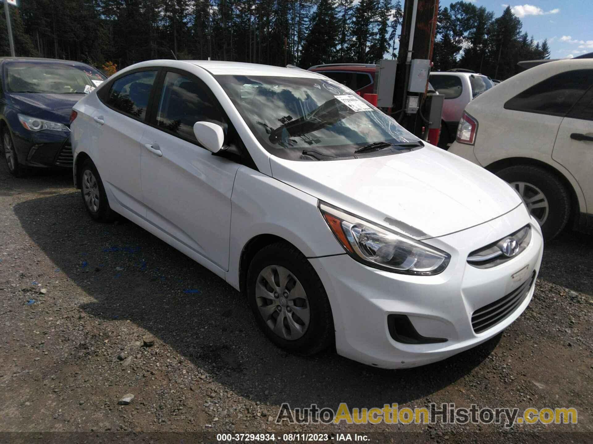 HYUNDAI ACCENT SE, KMHCT4AE7GU089070