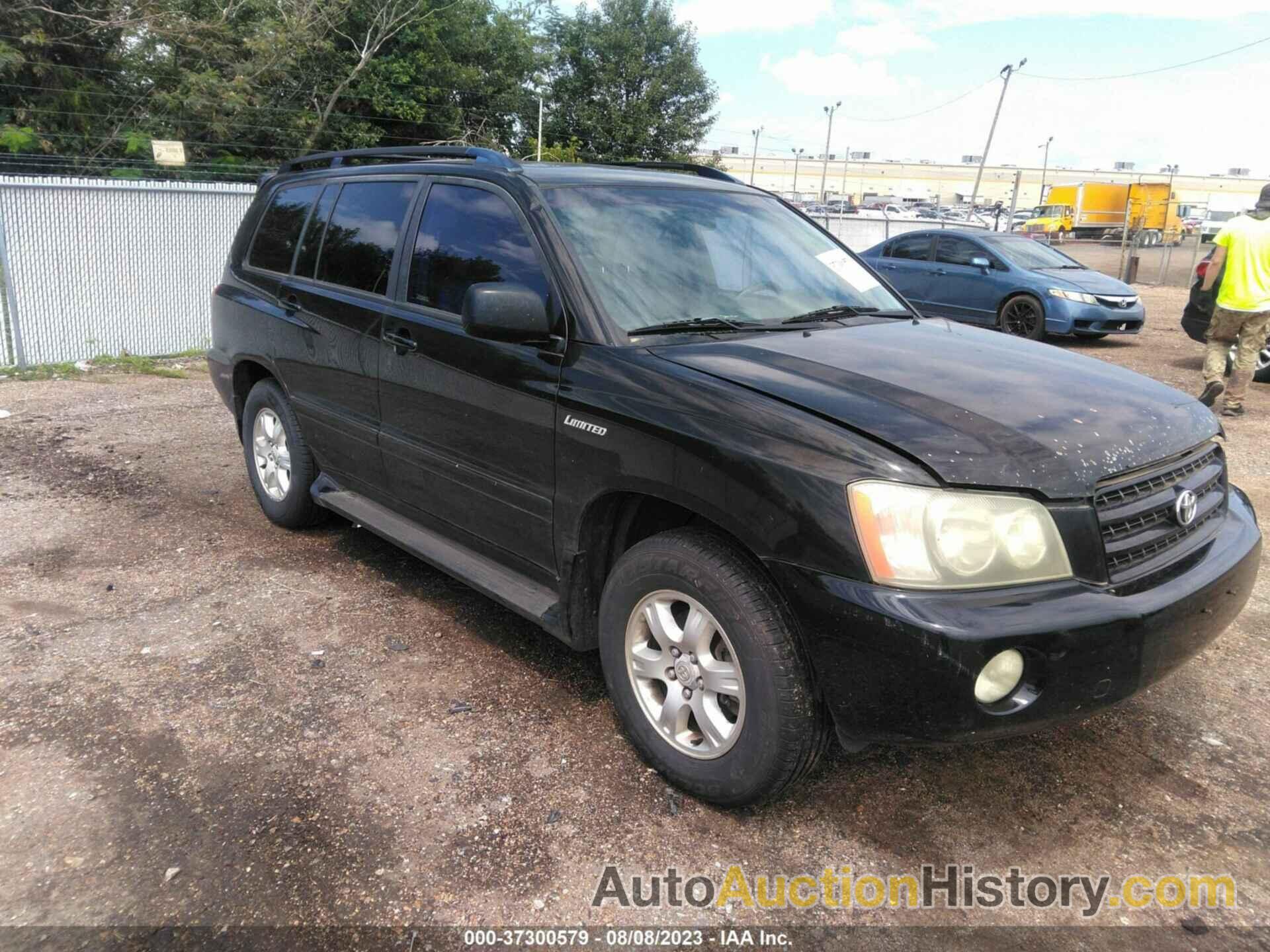 TOYOTA HIGHLANDER LIMITED, JTEGF21A920033898