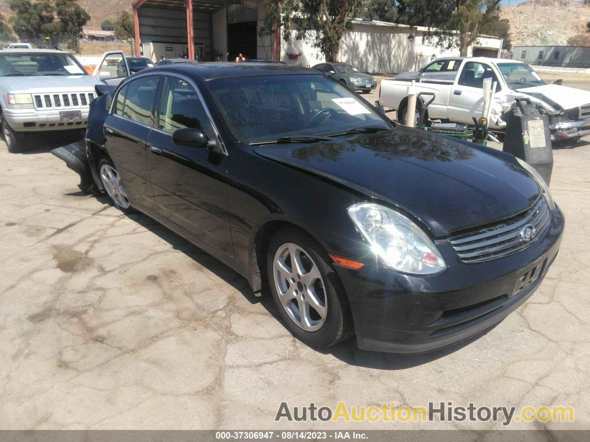 INFINITI G35 SEDAN W/LEATHER, JNKCV51E84M112922