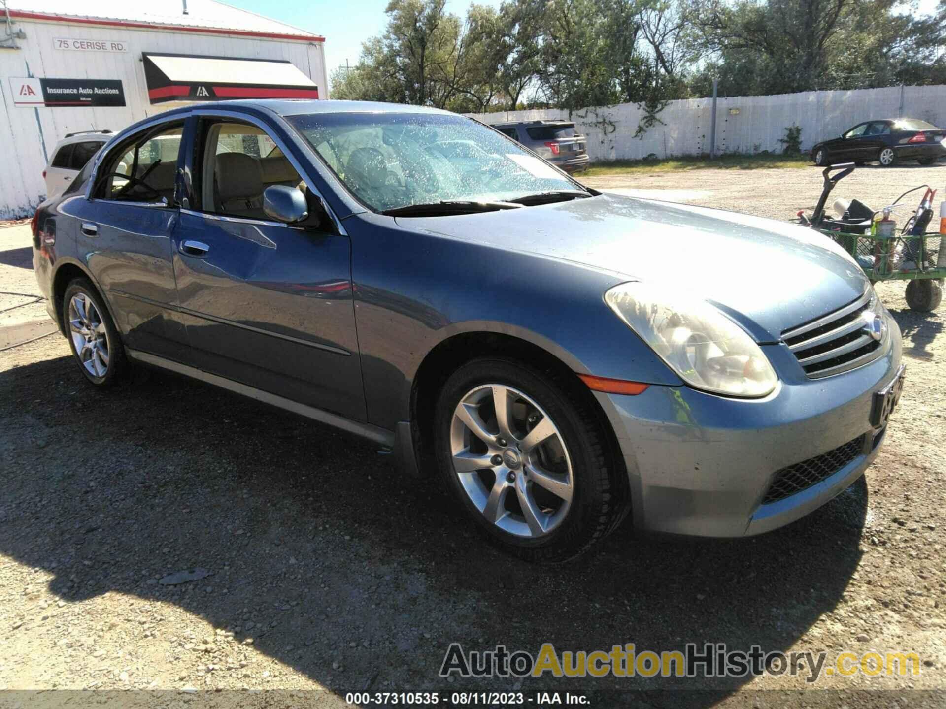 INFINITI G35 SEDAN, JNKCV51F26M610738