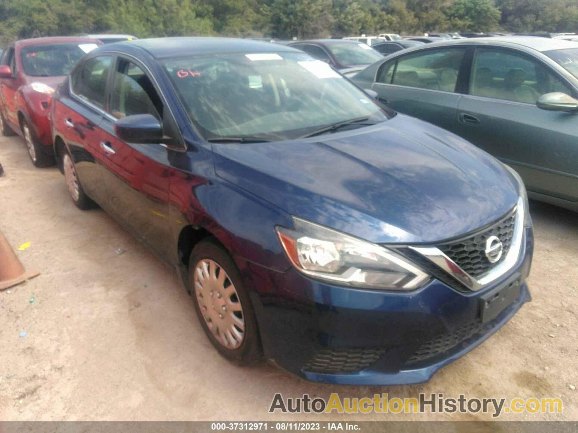 NISSAN SENTRA S, 3N1AB7AP6KY252382