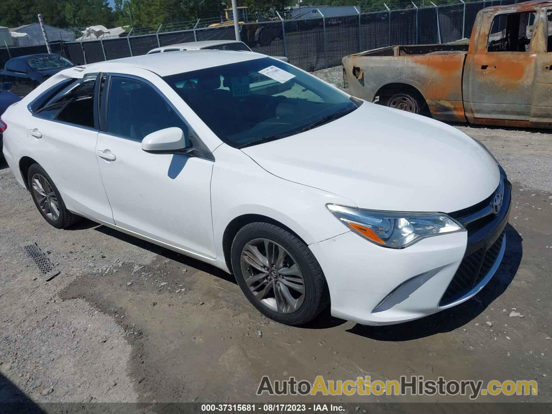 TOYOTA CAMRY XLE/SE/LE/XSE, 4T1BF1FK9HU327308