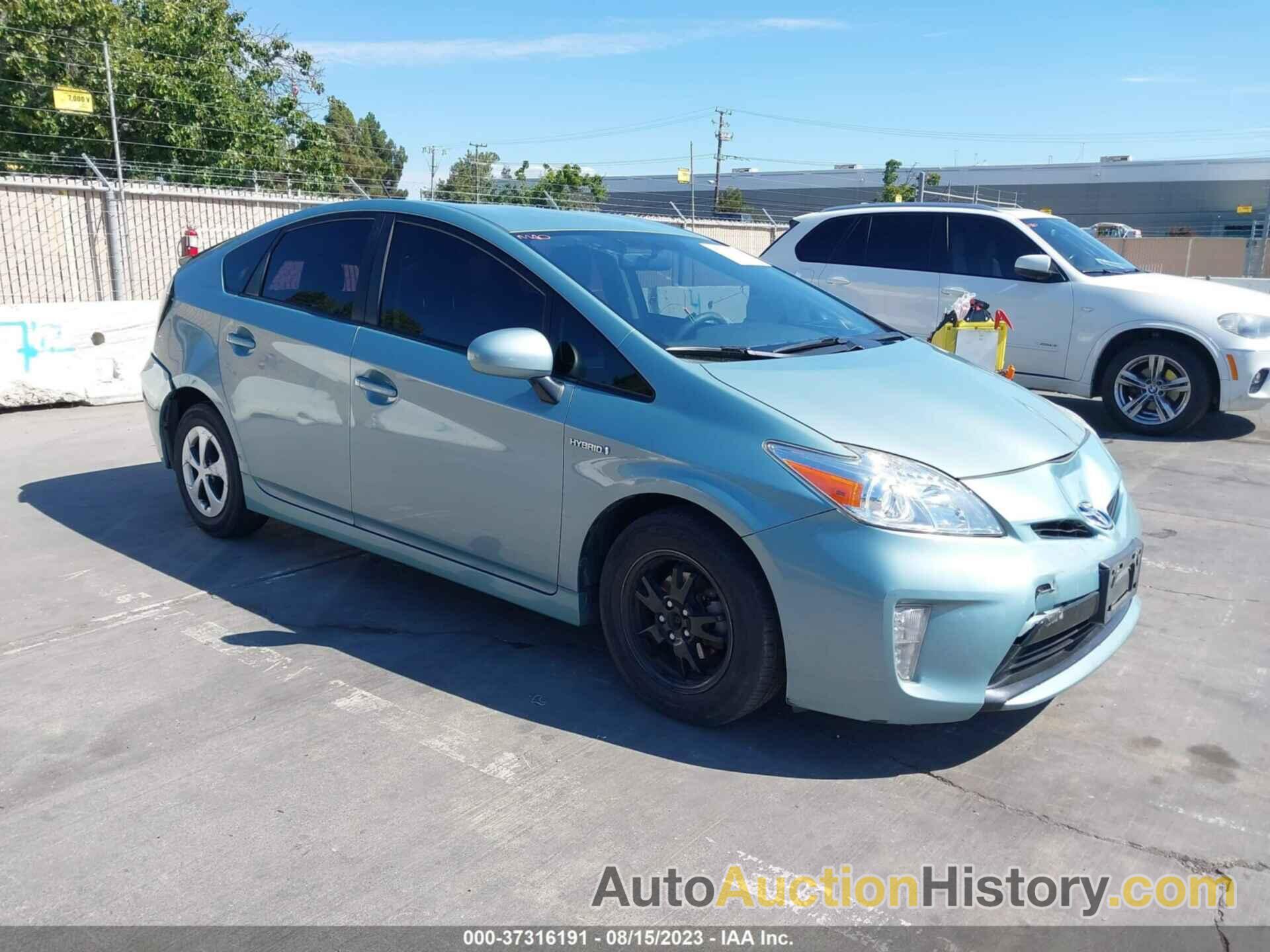 TOYOTA PRIUS FOUR, JTDKN3DU7F1921496