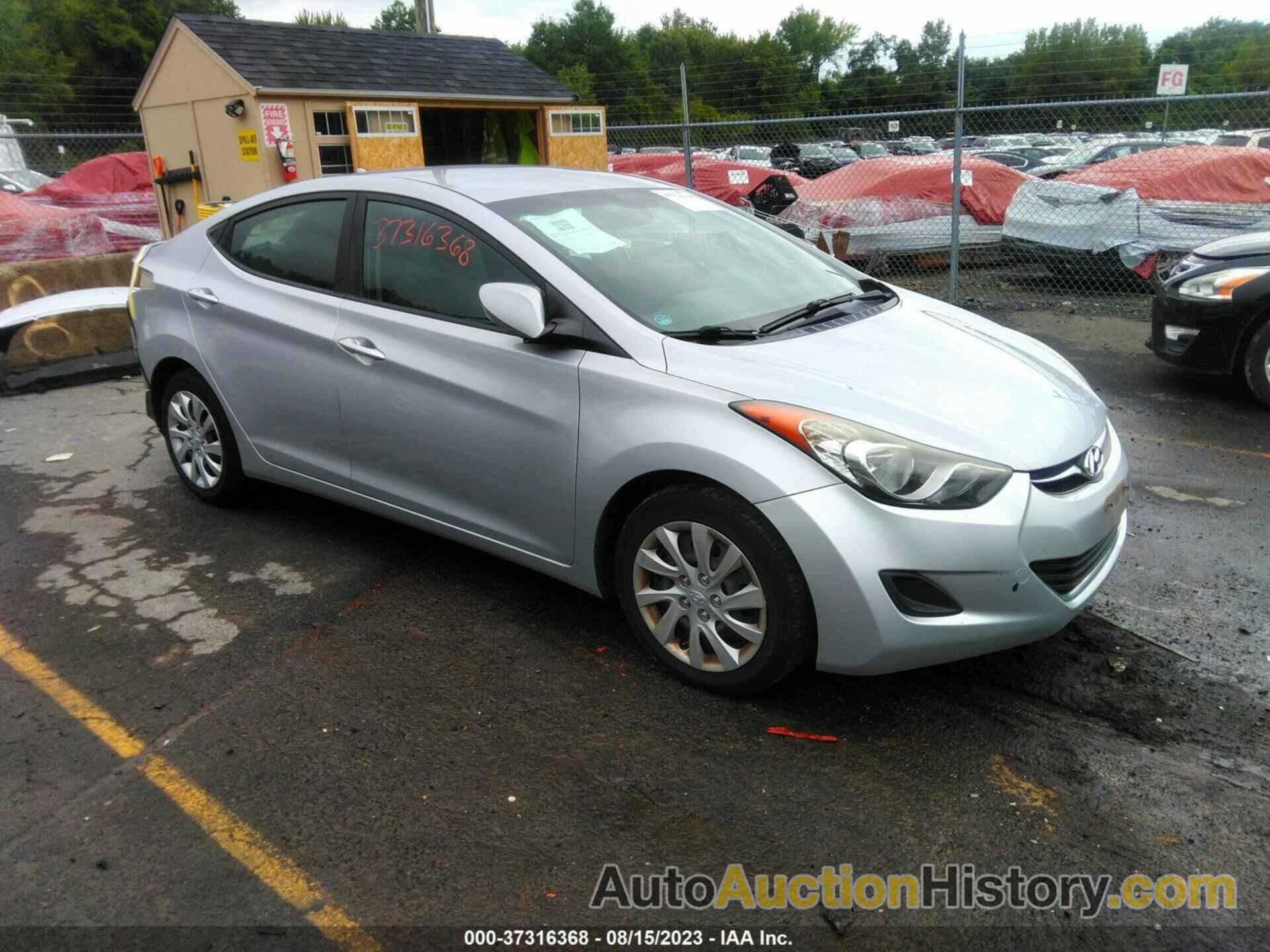 HYUNDAI ELANTRA GLS PZEV, 5NPDH4AE6BH049561