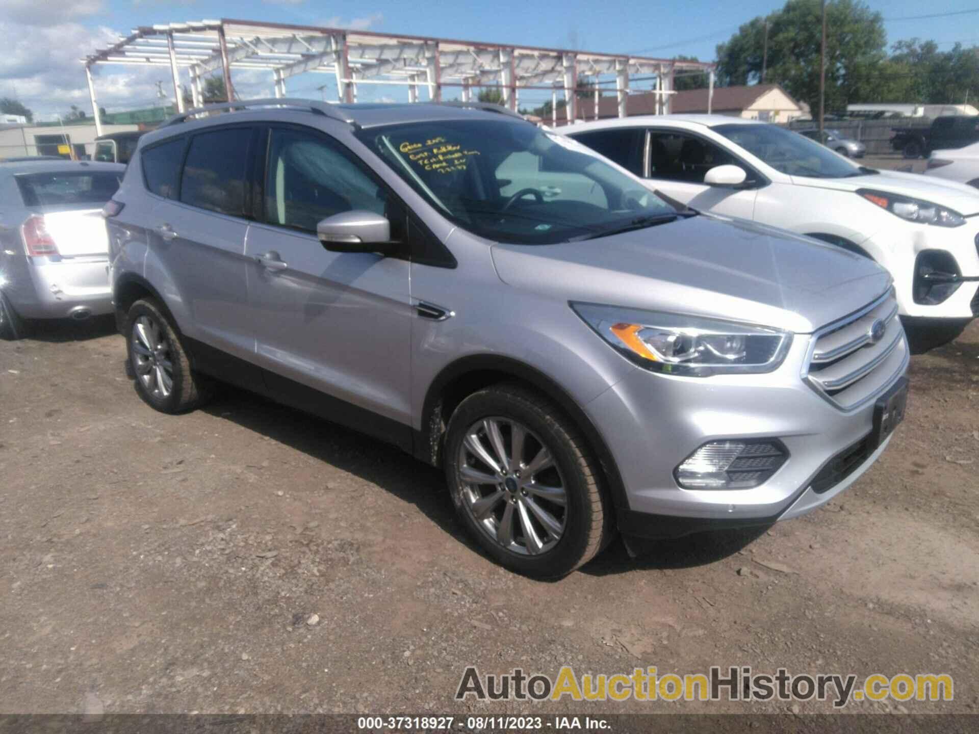 FORD ESCAPE TITANIUM, 1FMCU9J95JUB93612